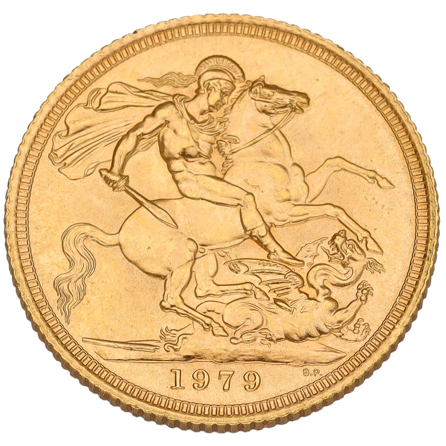 22ct Gold Queen Elizabeth II Full Sovereign Coin 1979