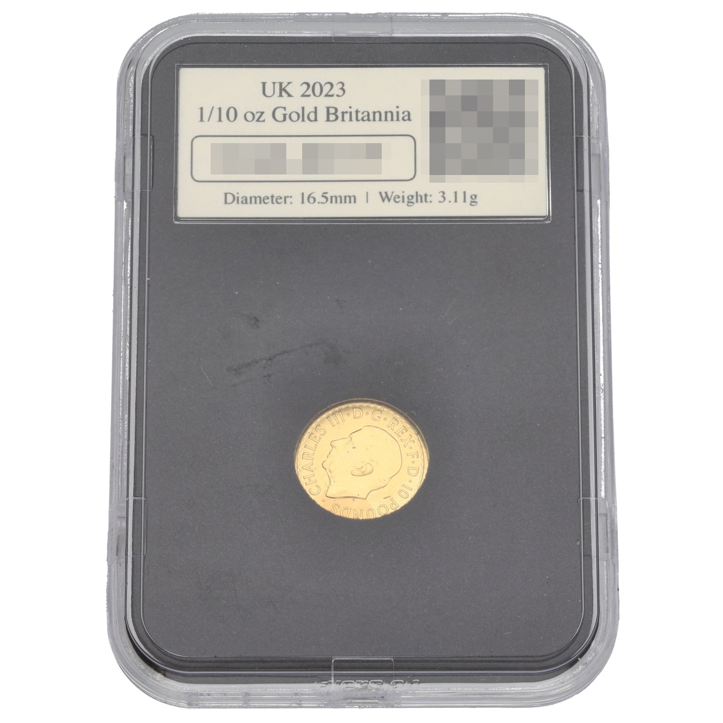 24ct Gold King Charles III 1/10 OZ Britannia Coin 2023