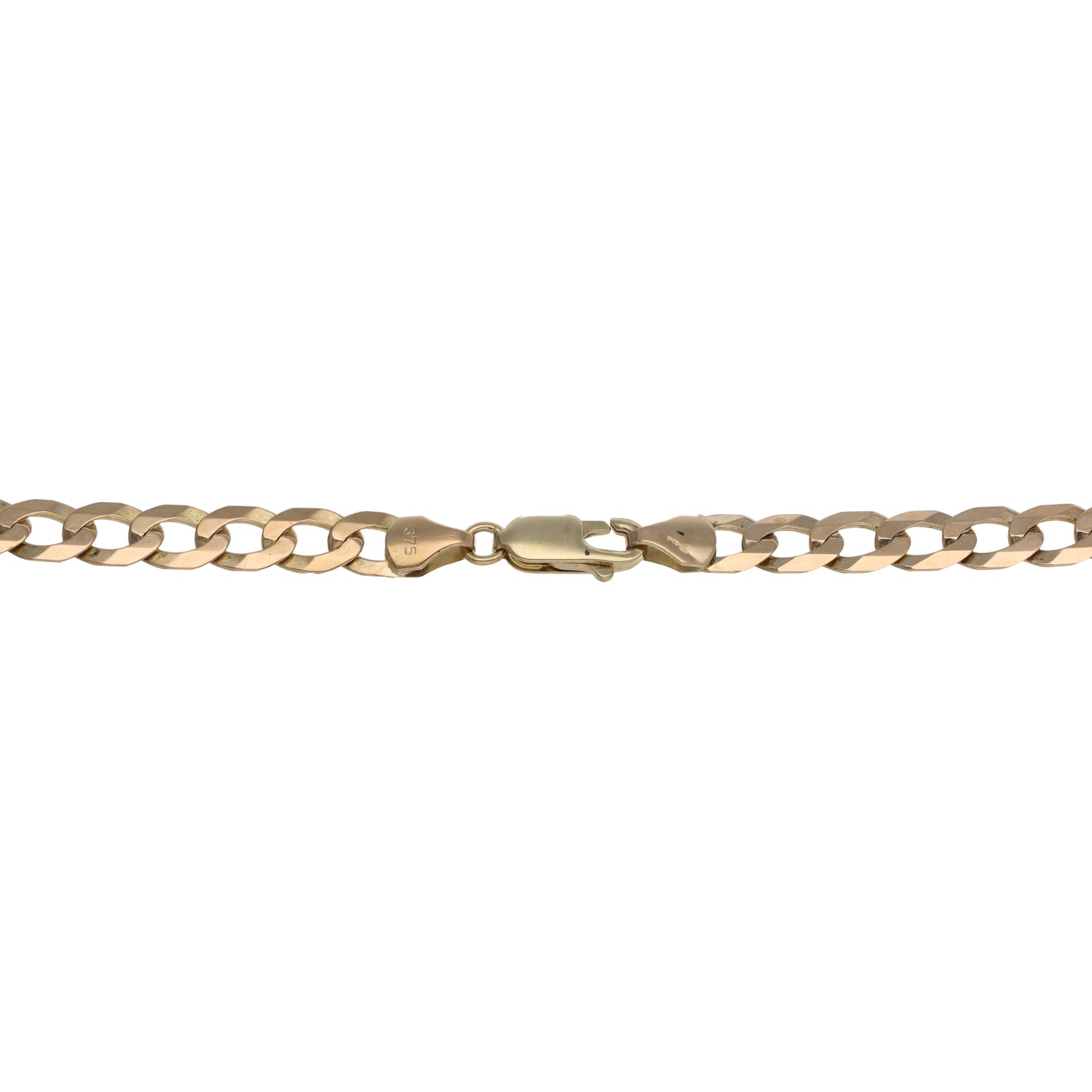 9ct Gold Curb Chain 20"