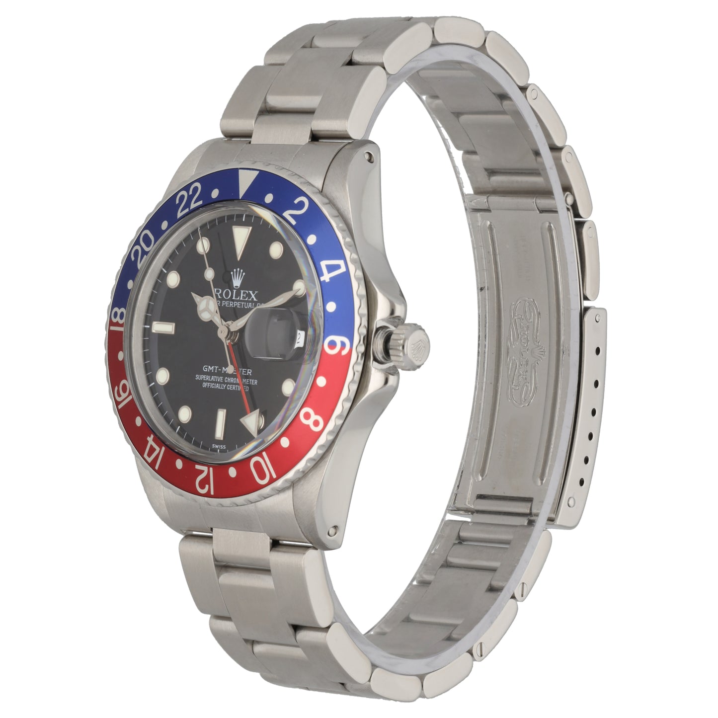 Rolex GMT Master 16750 40mm Stainless Steel Watch