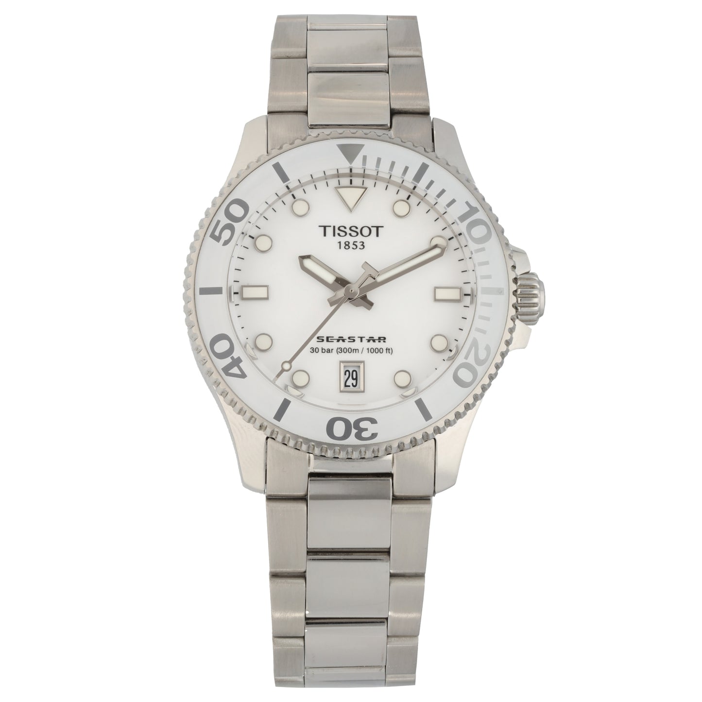 Tissot Seastar T120210 A 36mm Stainless Steel Watch