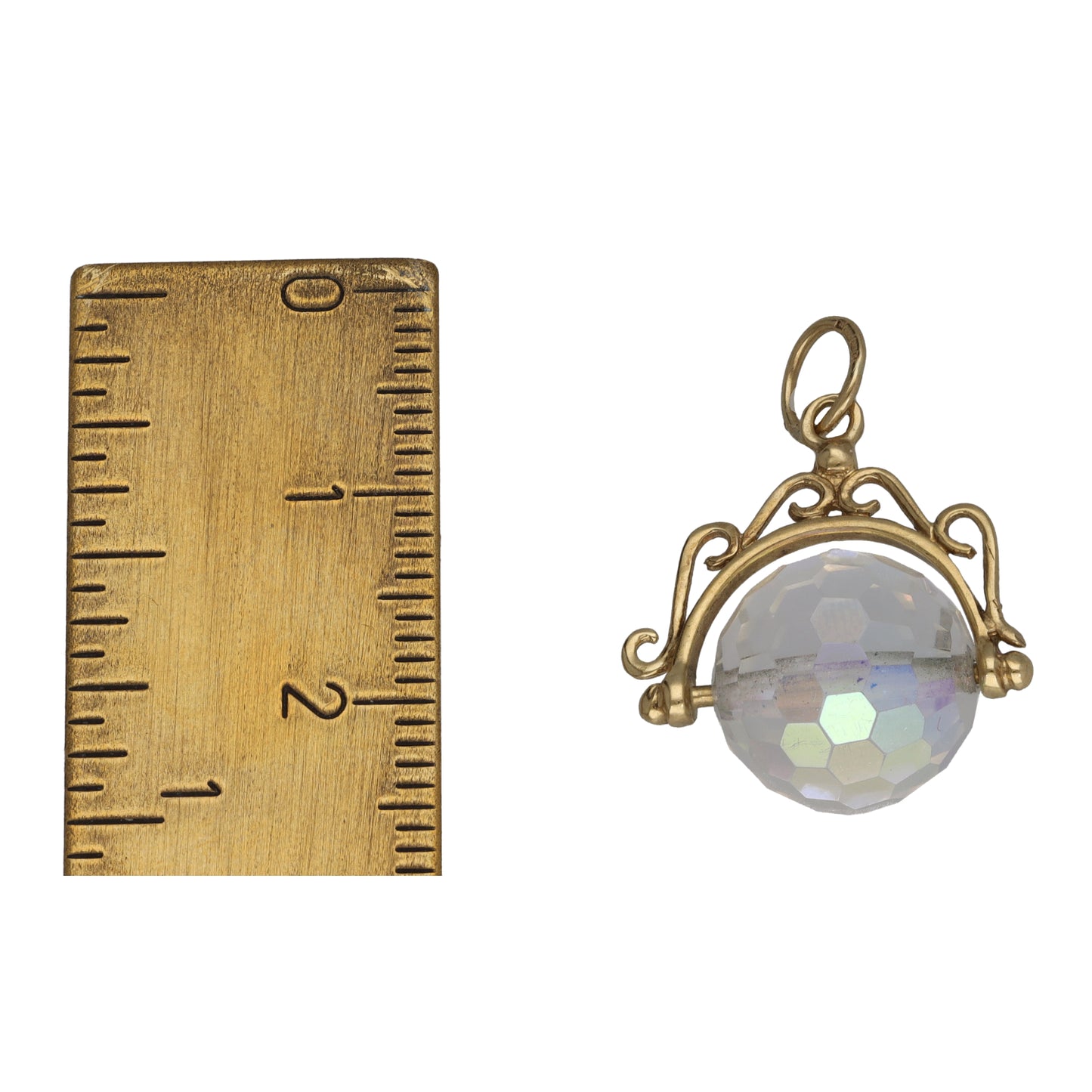 9ct Gold Imitation Gem Alternative Pendant