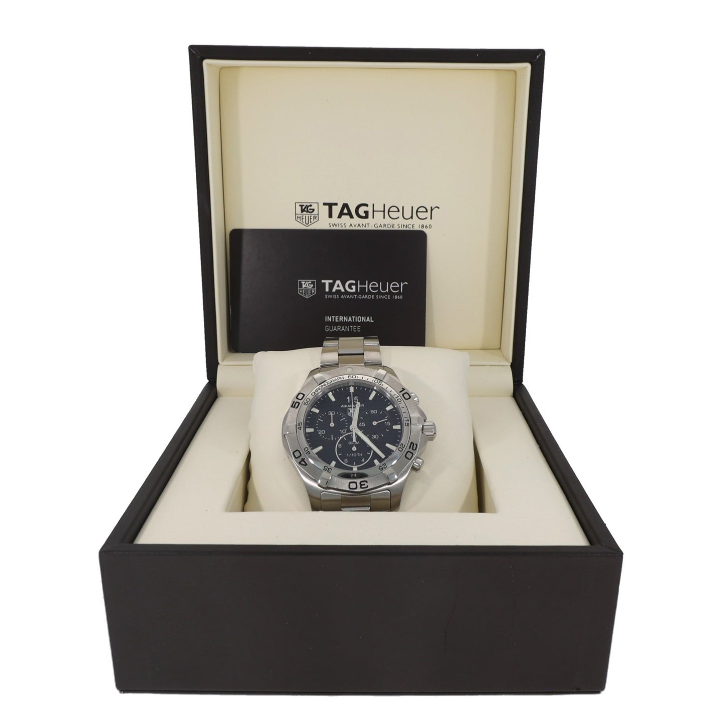 Tag Heuer Aquaracer CAF101E 44mm Stainless Steel Watch