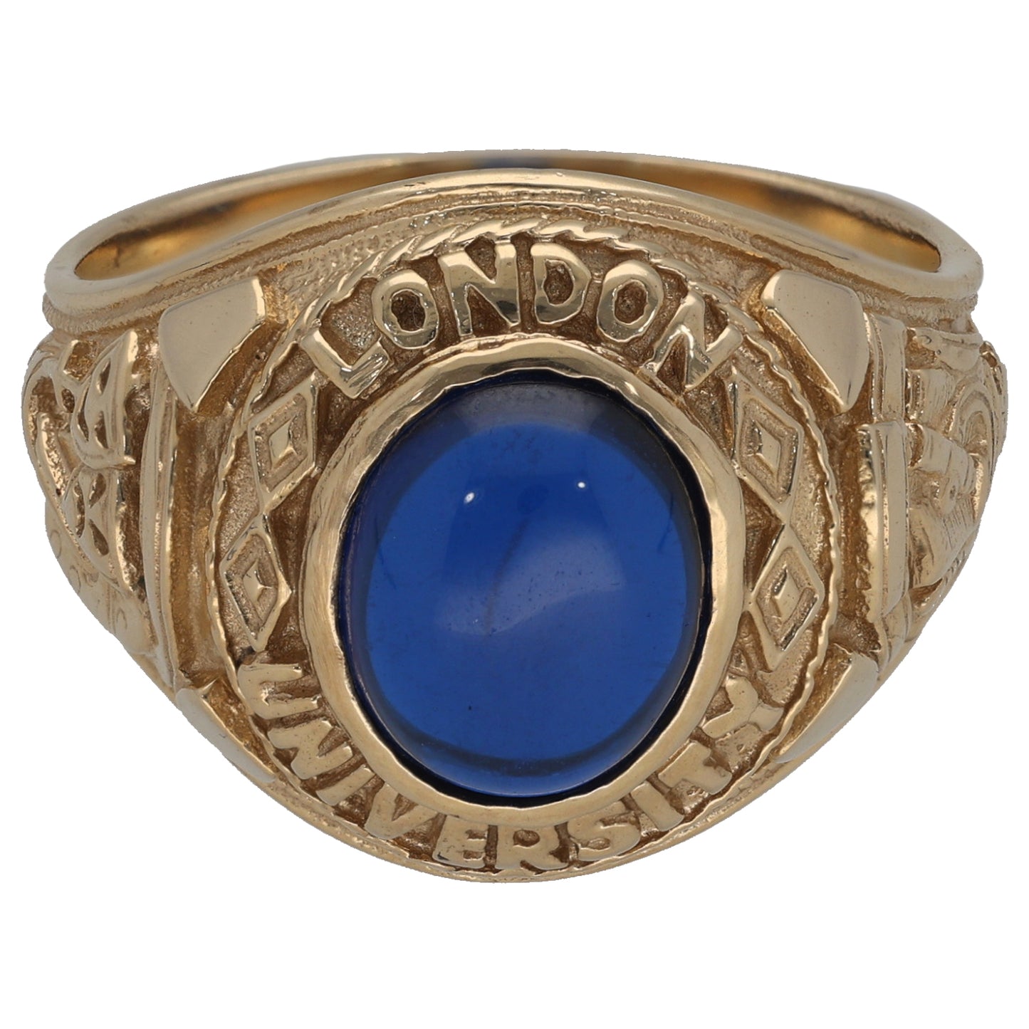 9ct Gold Imitation Single Stone Ring Size Z+2