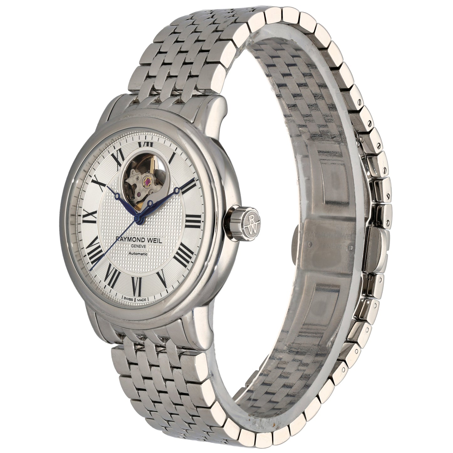Raymond Weil Maestro 2827 39.5mm Stainless Steel Watch