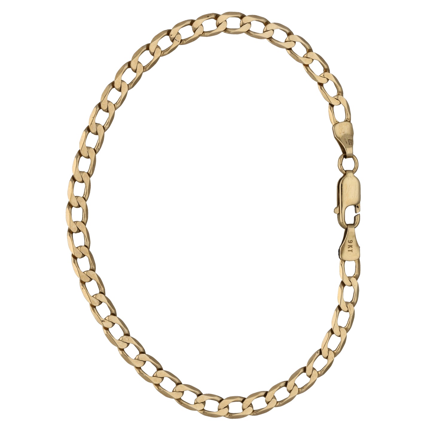 9ct Gold Curb Bracelet