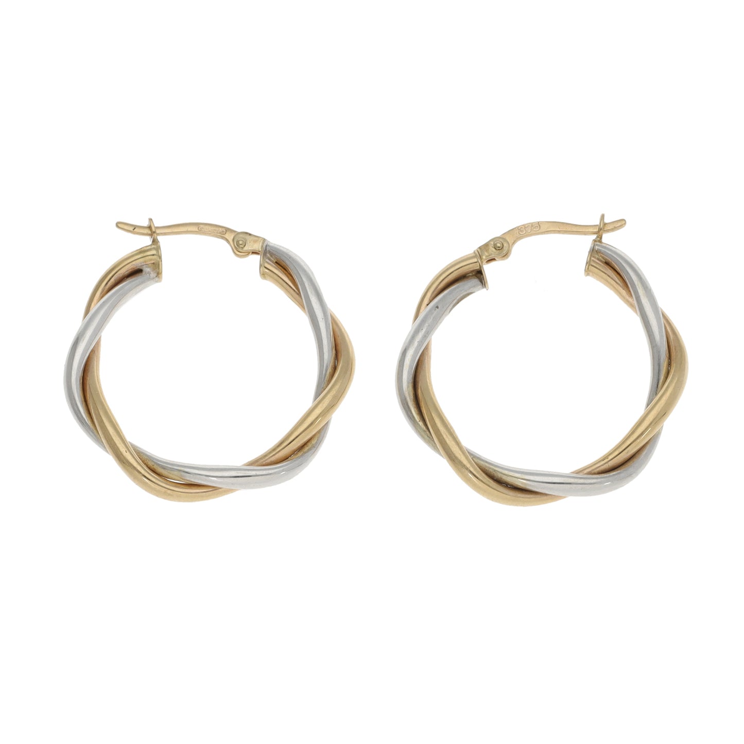 9ct Gold Hoop Earrings