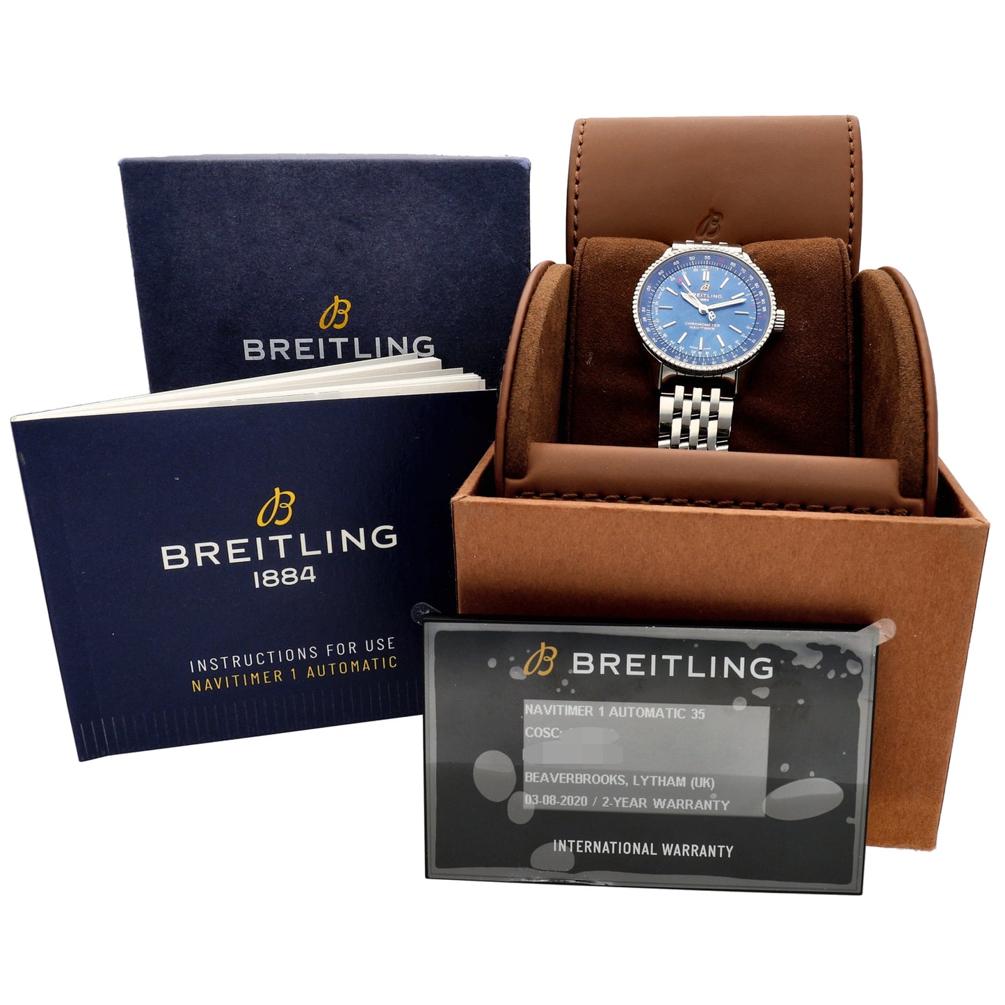 Breitling Navitimer A17395 35mm Stainless Steel Watch