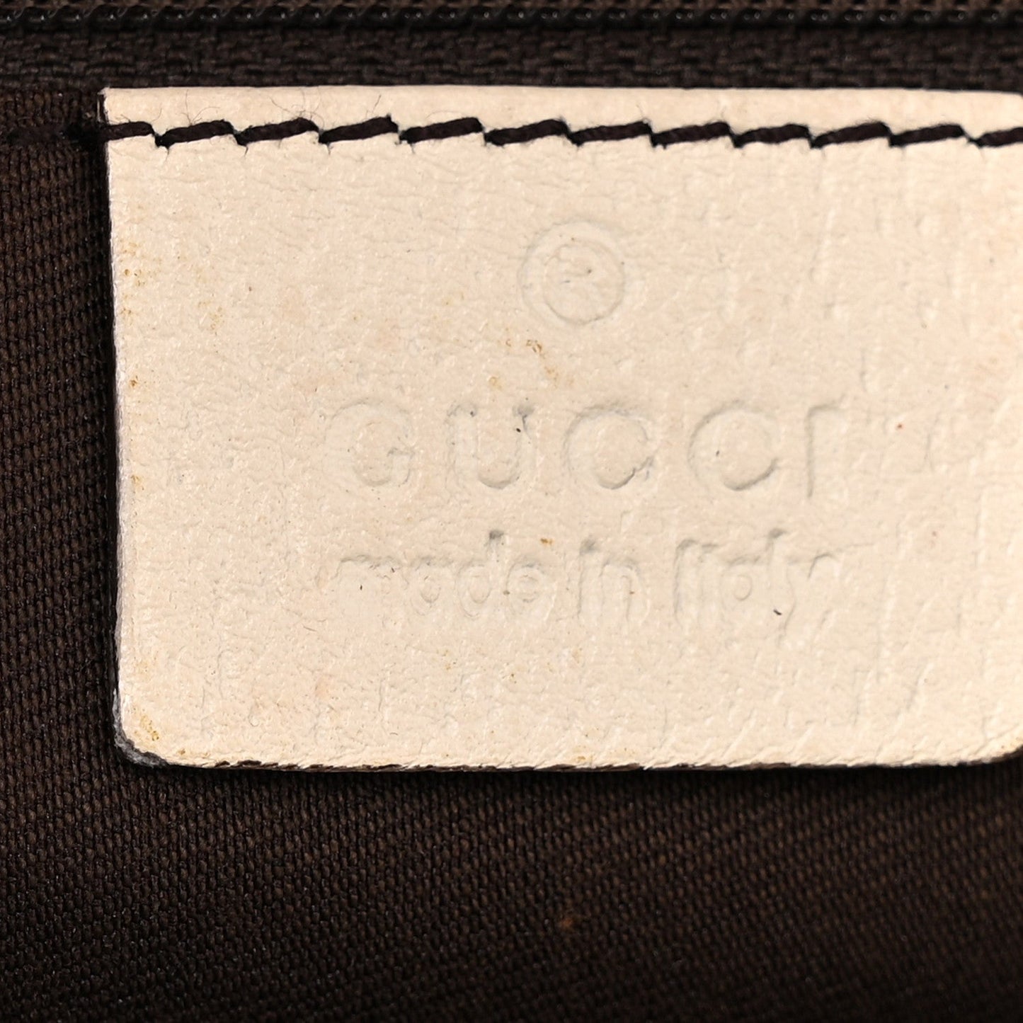 Gucci Princy Tote GG Canvas Bag - Beige & Brown