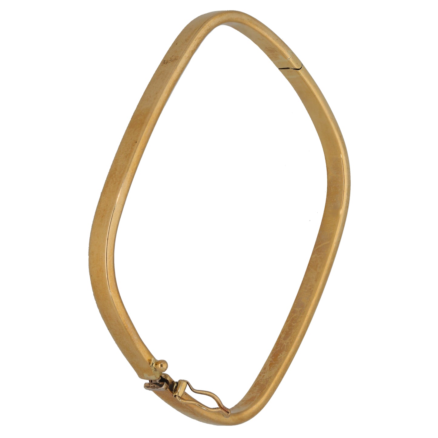 9ct Gold Hinged/Clasp Bangle
