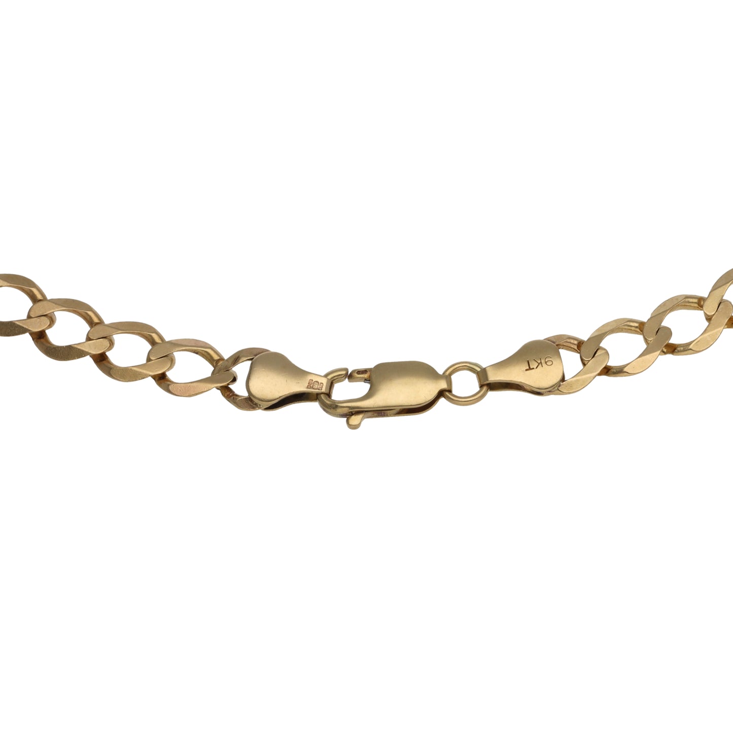 9ct Gold Curb Chain 24"