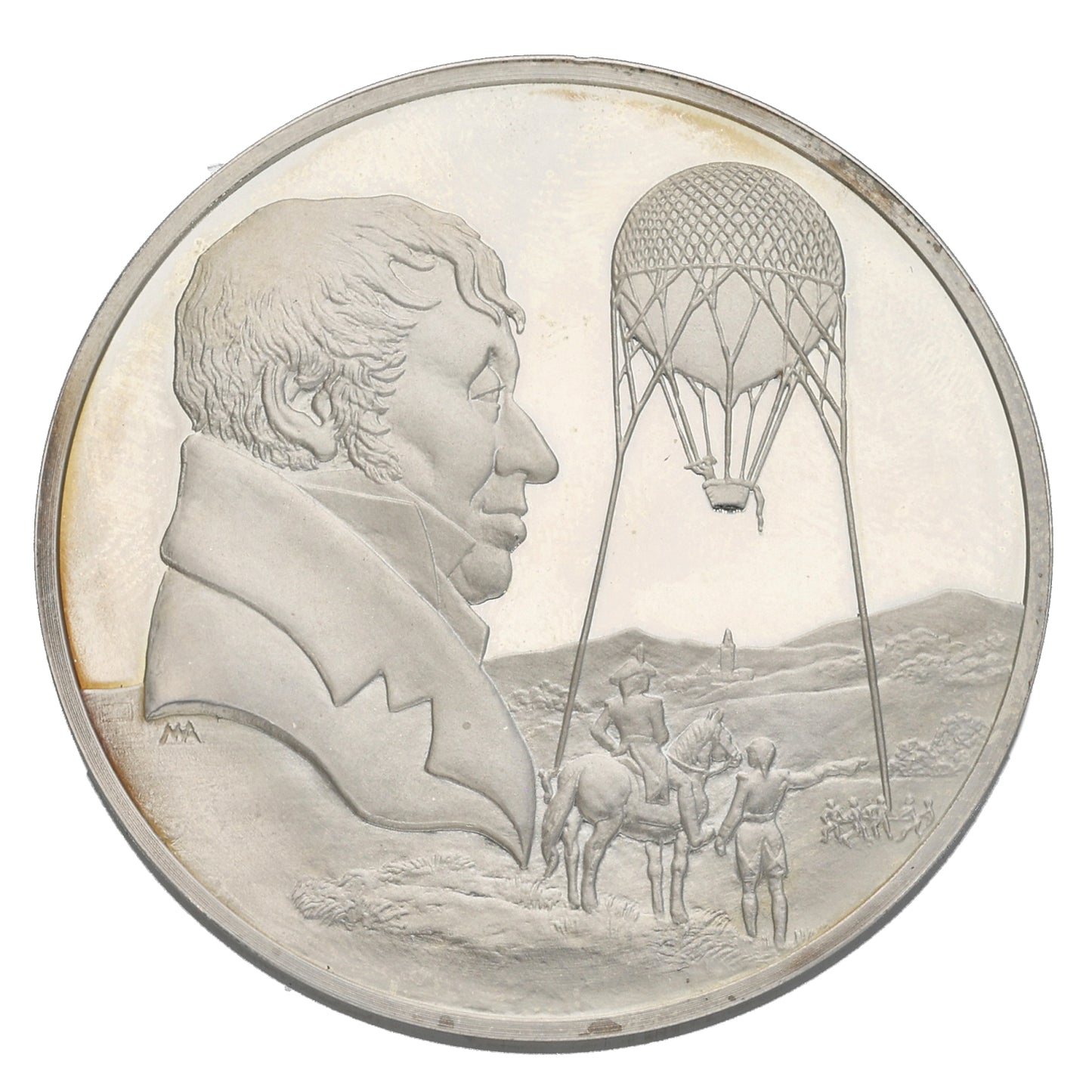 Silver Royal Airforce Museum First Military Aviators Medal