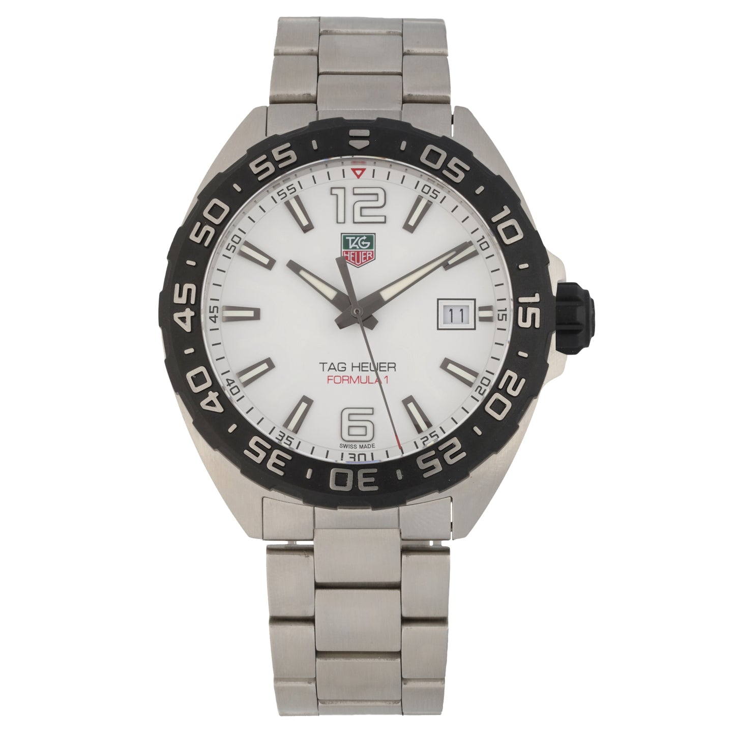 Tag Heuer Formula 1 WAZ1111 41mm Stainless Steel Watch