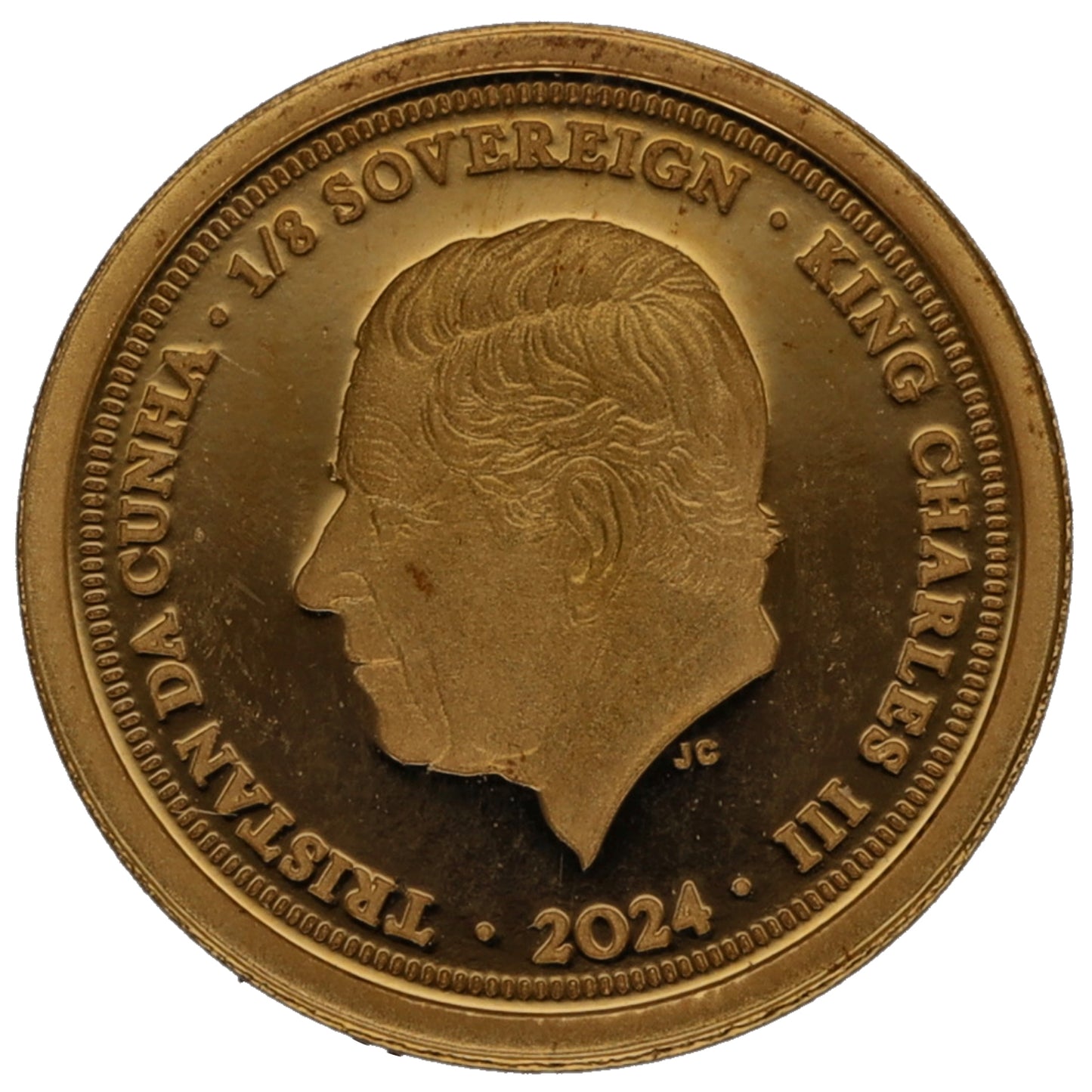 22ct Gold D-Day 80th Anniversary Eighth Sovereign Coin 2024