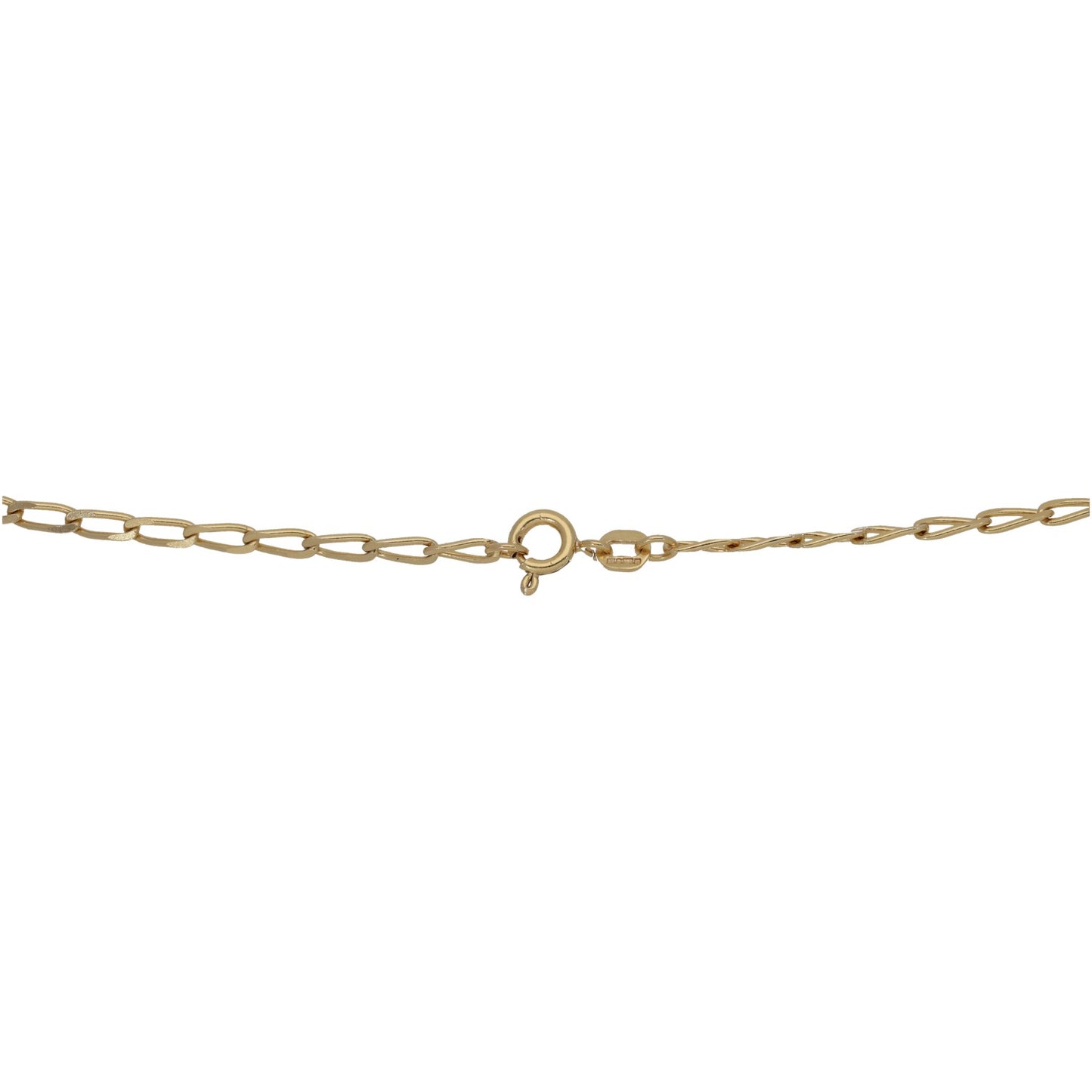 9ct Gold Curb Chain 20"