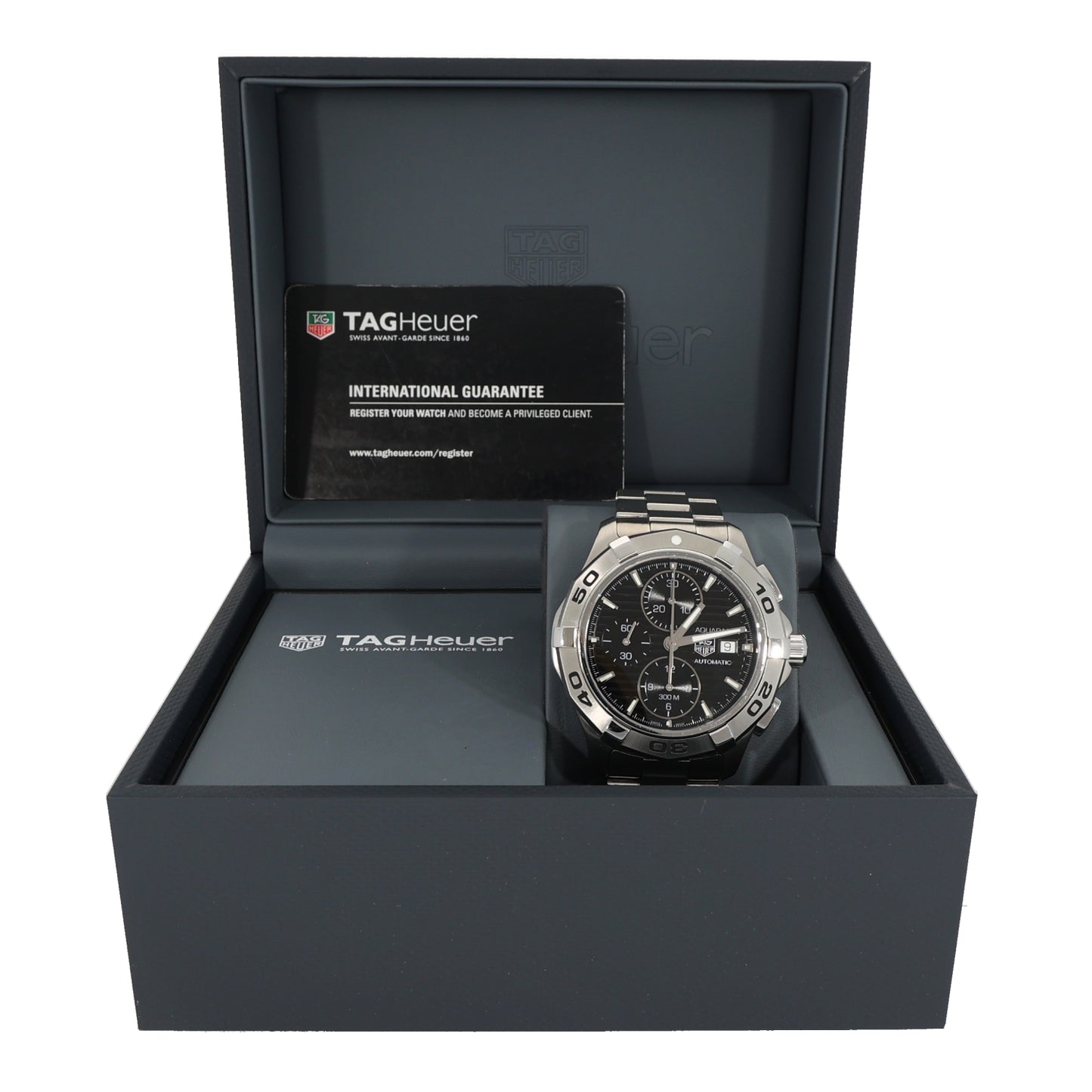 Tag Heuer Aquaracer CAP2110-0 44mm Stainless Steel Watch