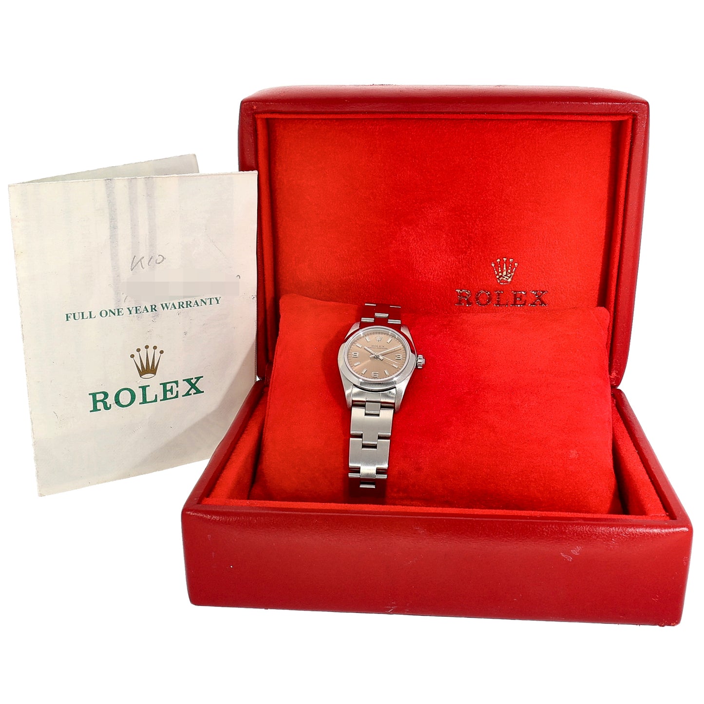 Rolex Oyster Perpetual 76080 24mm Stainless Steel Watch