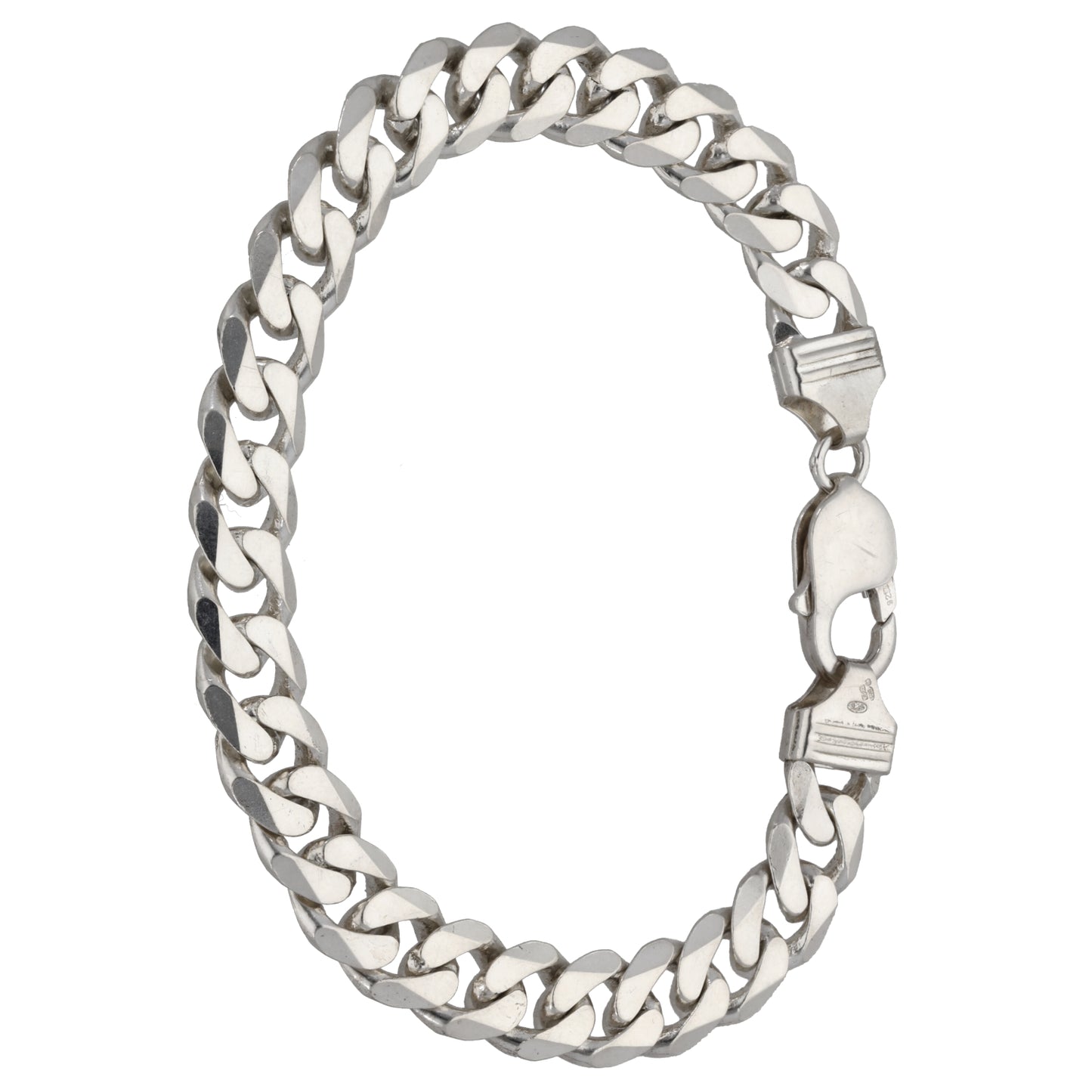 Sterling Silver Curb Bracelet