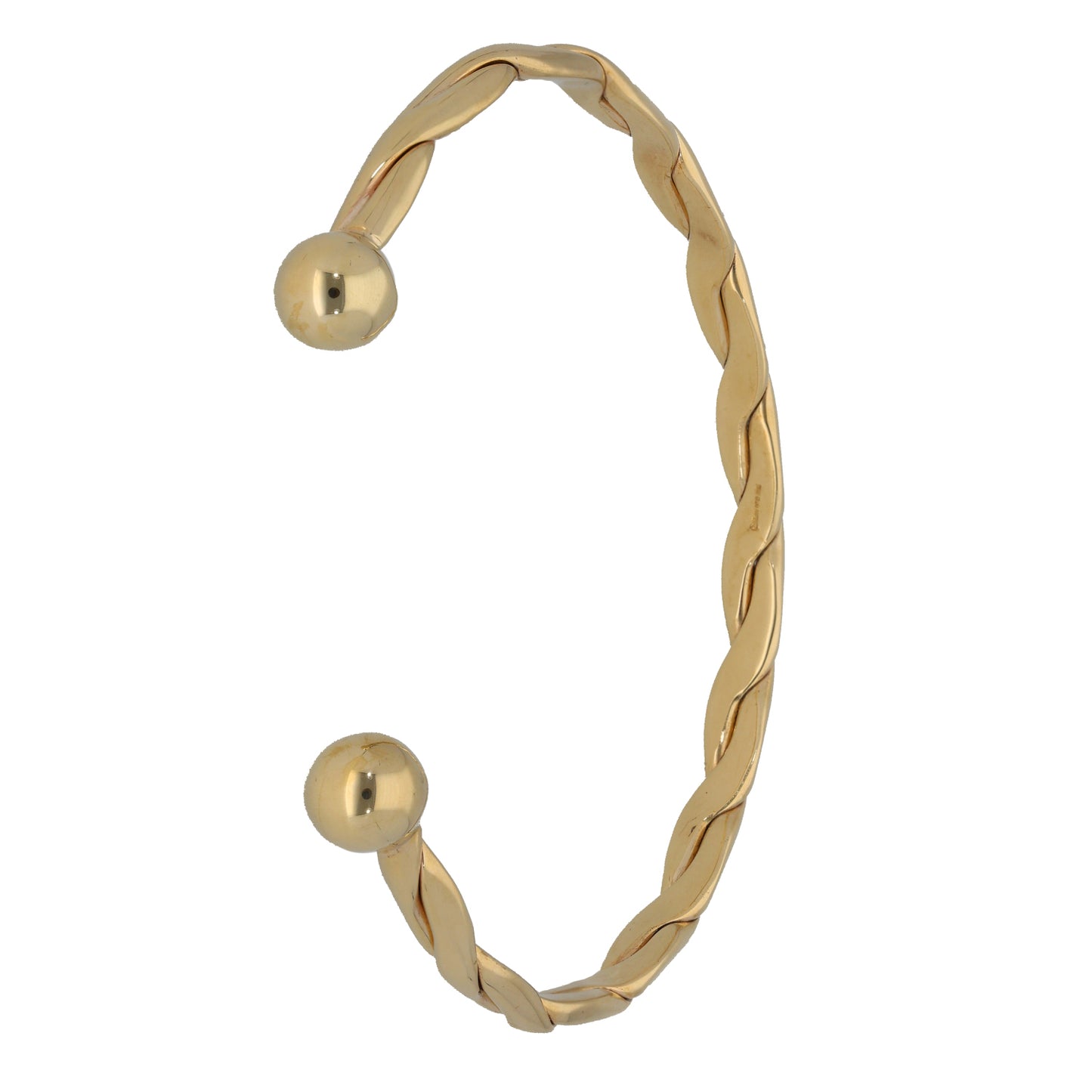 9ct Gold Torque Bangle