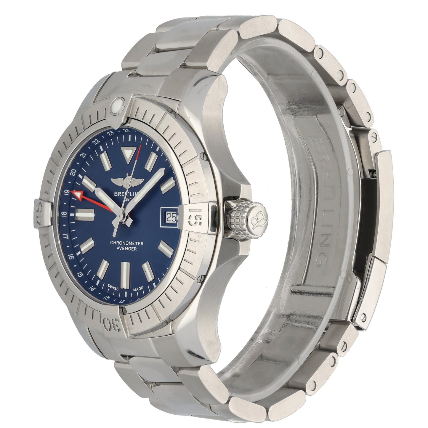 Breitling Avenger GMT 45 A32395 45mm Stainless Steel Watch