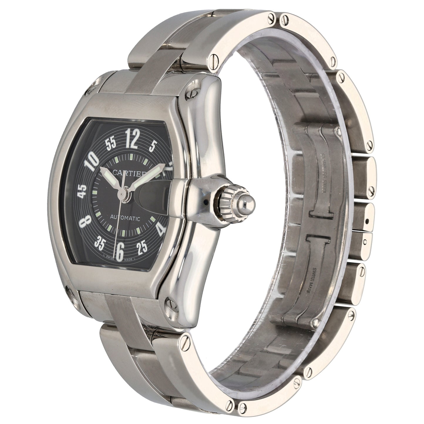 Cartier Roadster 2510 37mm Stainless Steel Watch