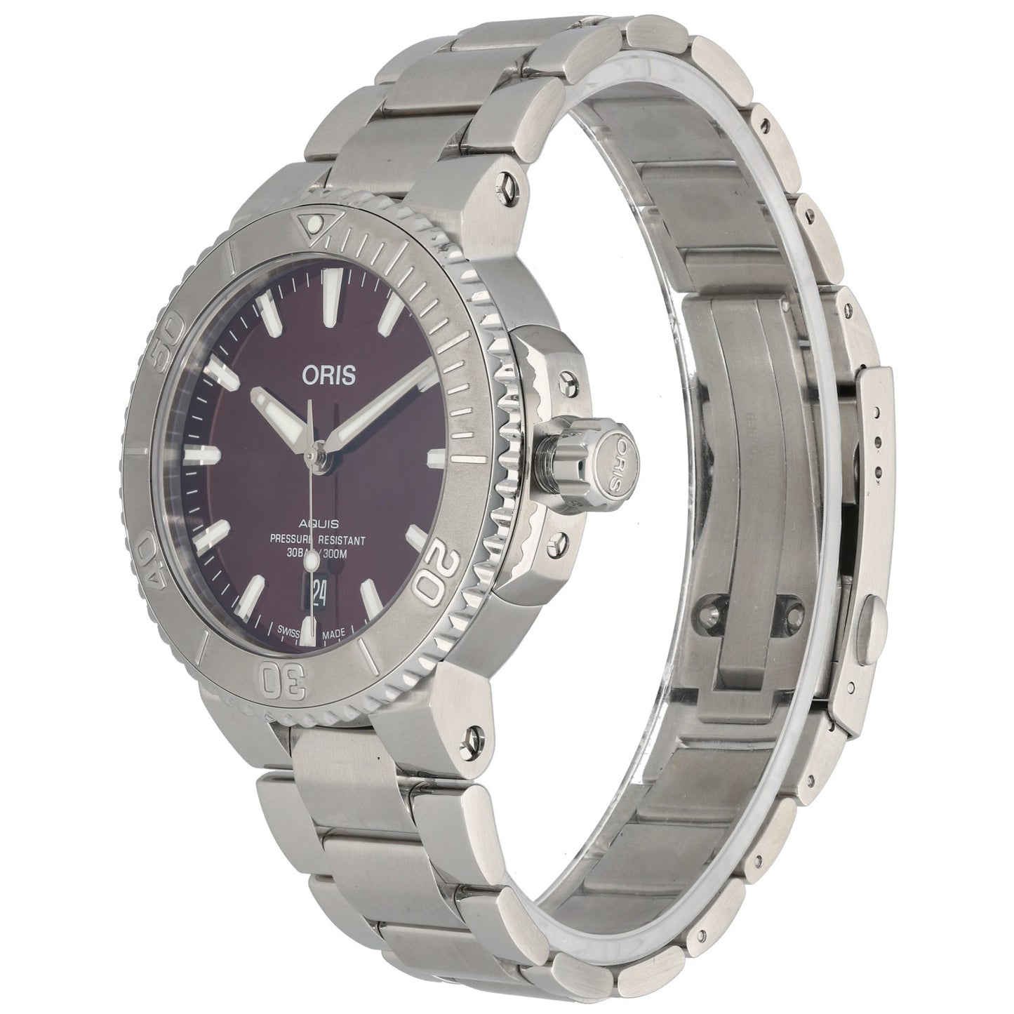 Oris Aquis 7766 41.5mm Stainless Steel Watch