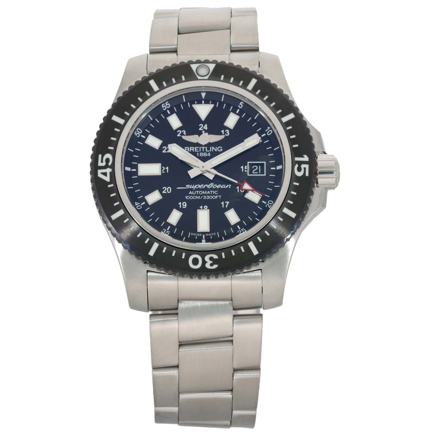 Breitling Superocean Y17393 44mm Stainless Steel Watch