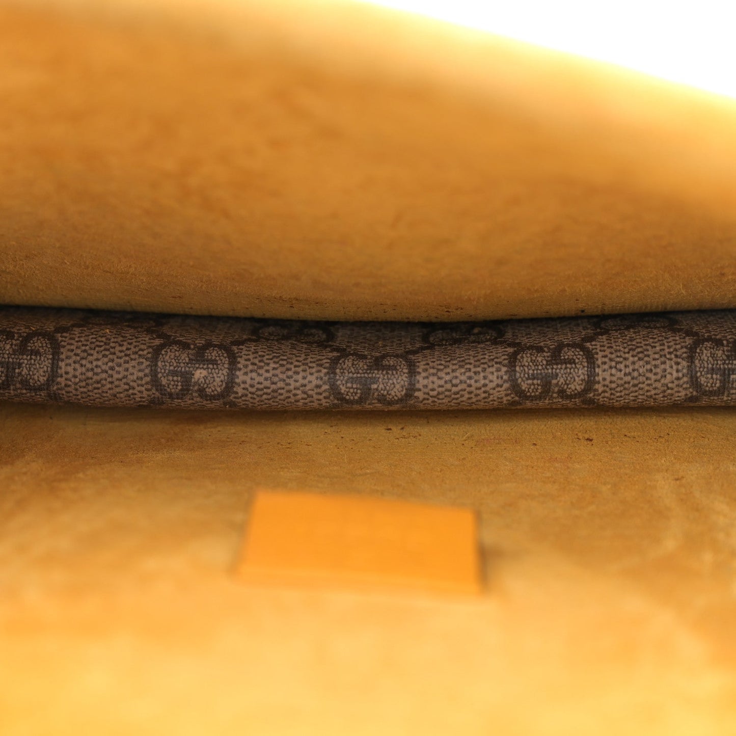 Gucci Mini Dionysus GG Supreme Coated Canvas Bag - Beige & Yellow