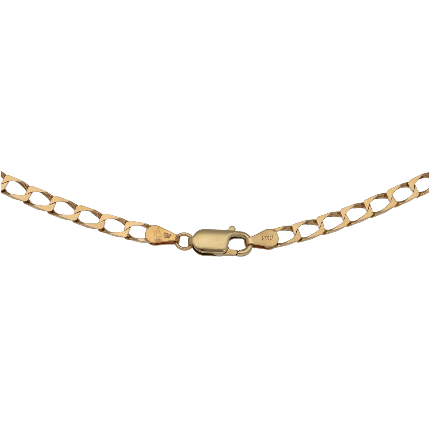 9ct Gold Curb Chain 20"