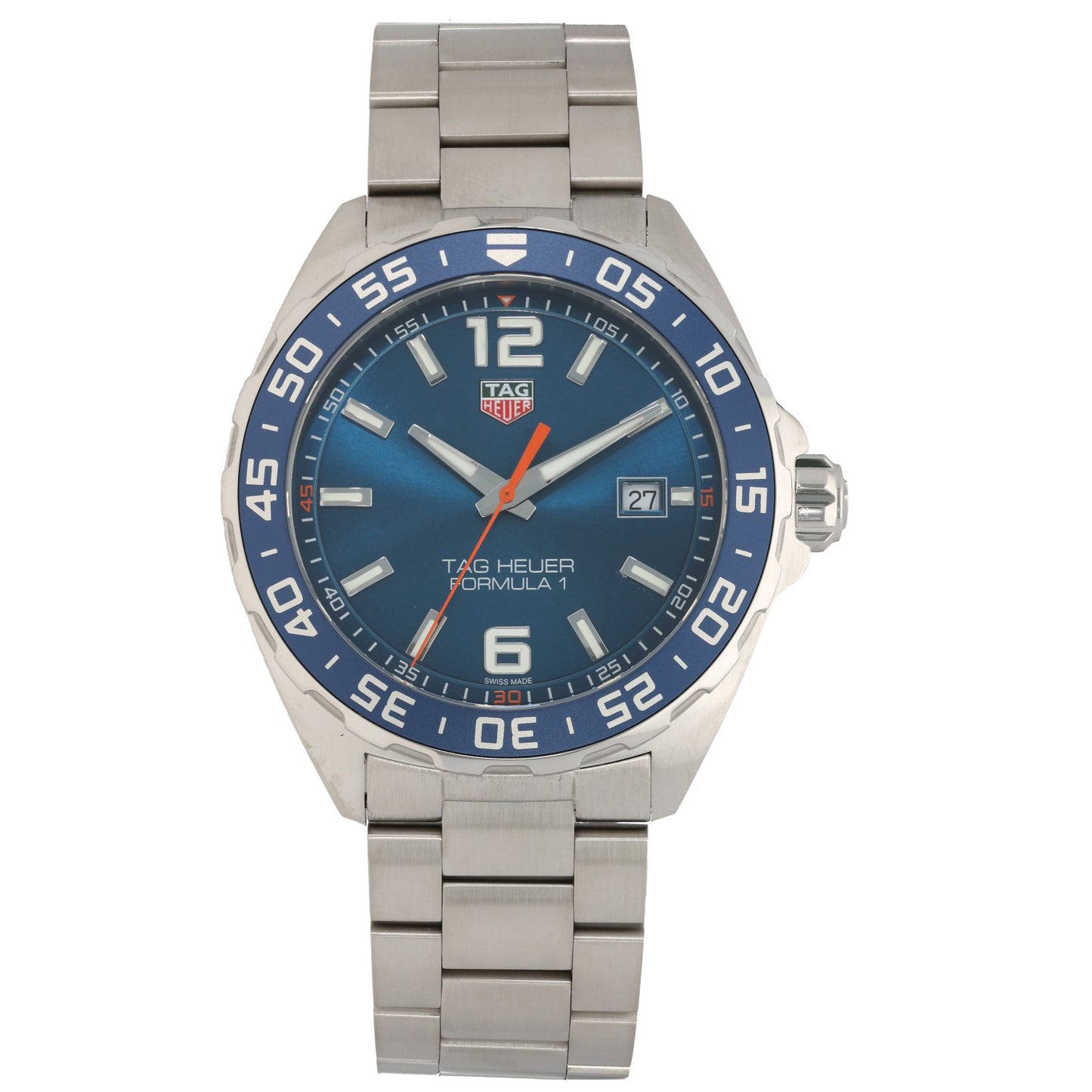 Tag Heuer Formula 1 WAZ1010 43mm Stainless Steel Watch