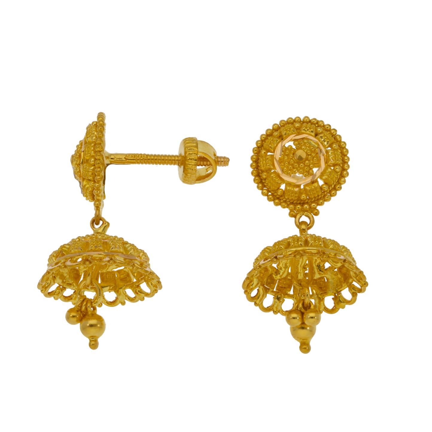 22ct Gold Drop Earrings