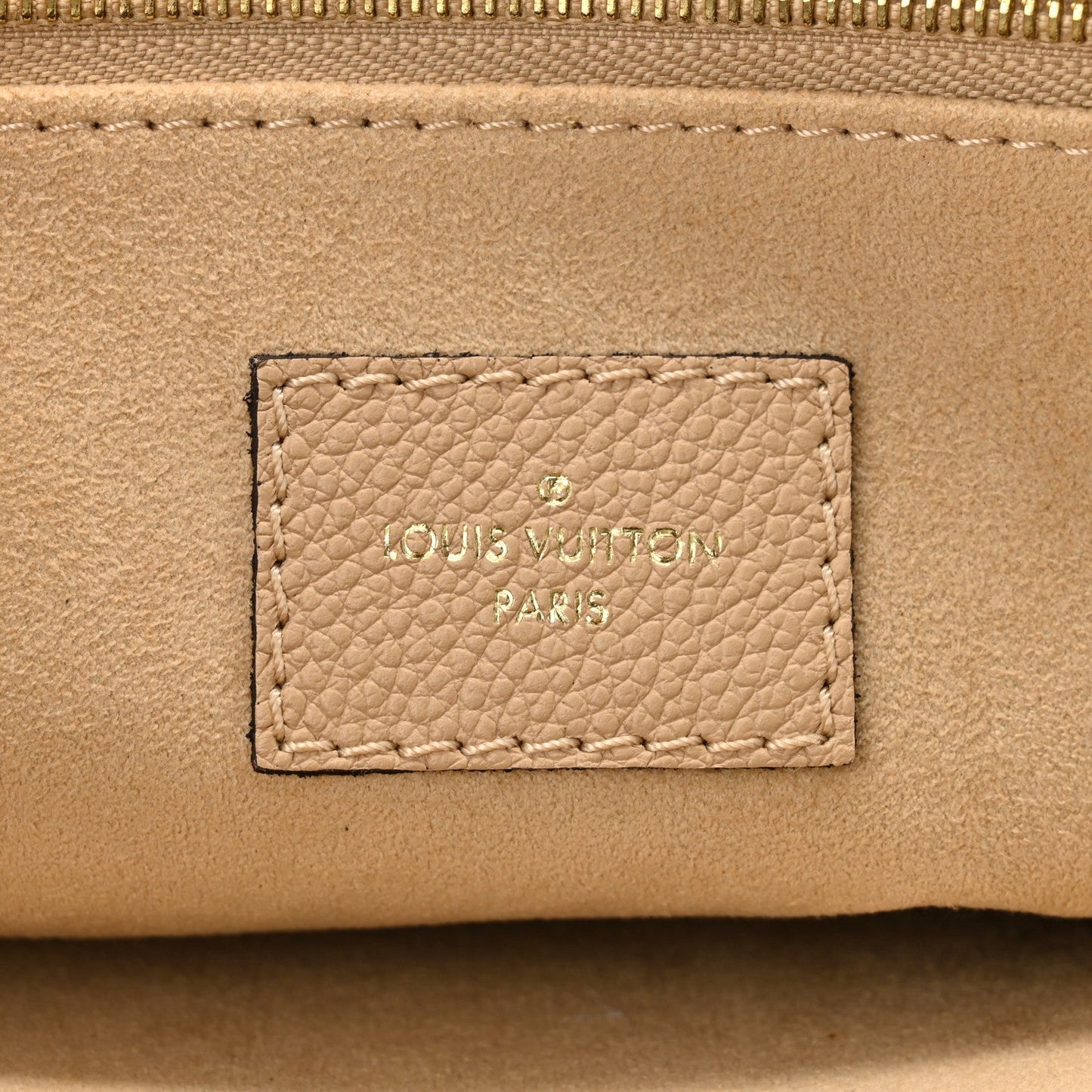 Louis Vuitton Saint Germain Monogram Empreinte Leather Bag - Beige