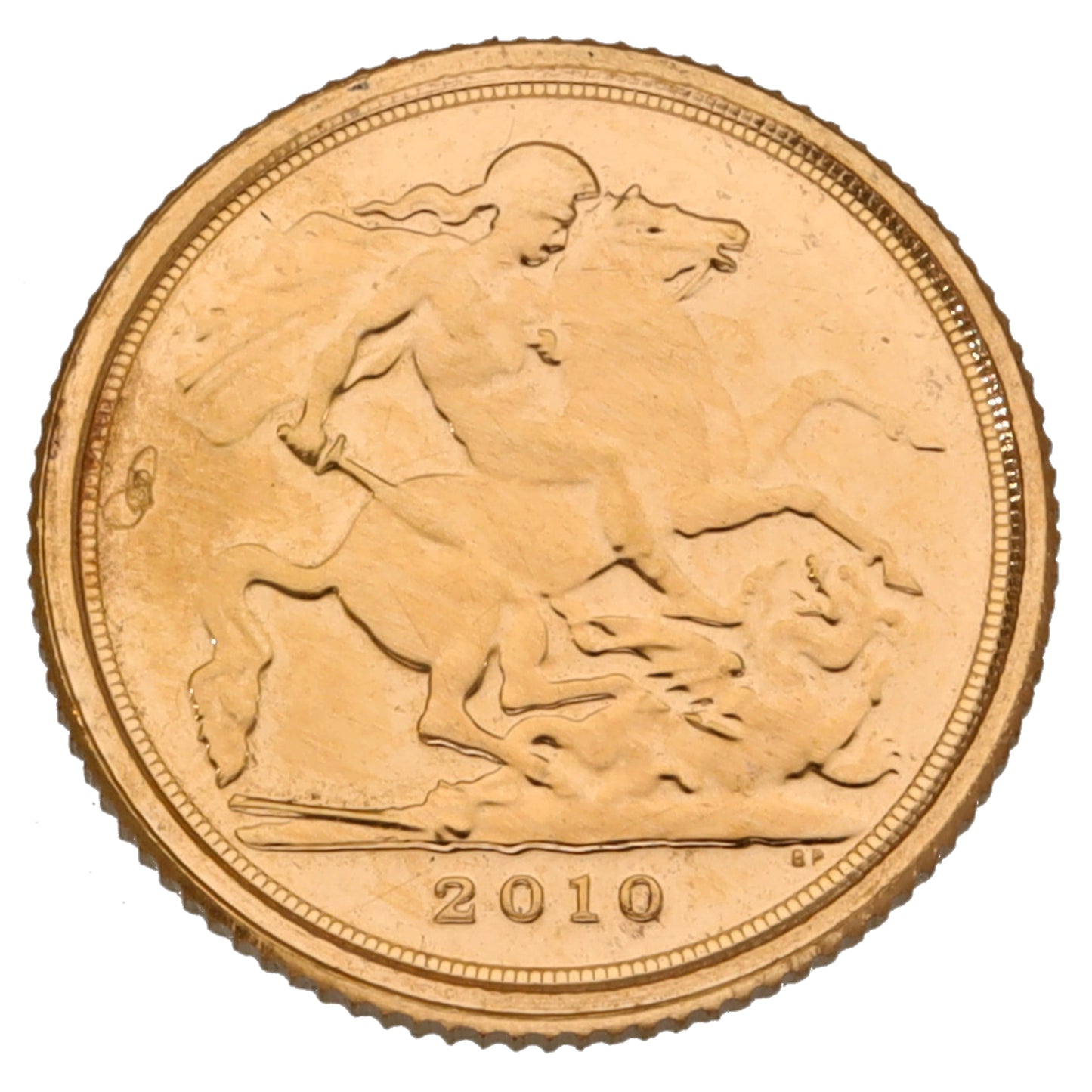 22ct Gold Queen Elizabeth II Quarter Sovereign Coin 2010