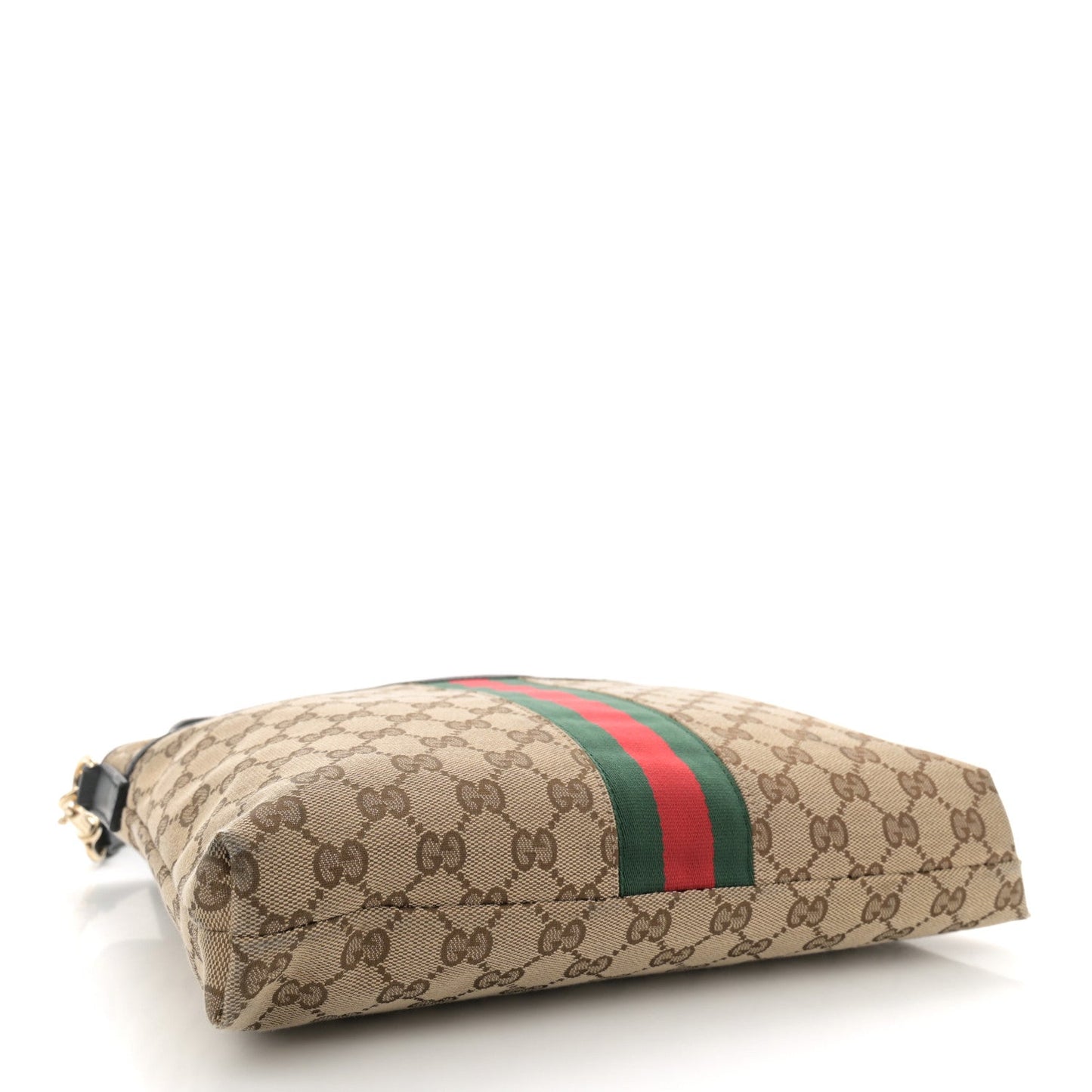 Gucci Sherry Line GG Canvas Bag - Beige & Brown