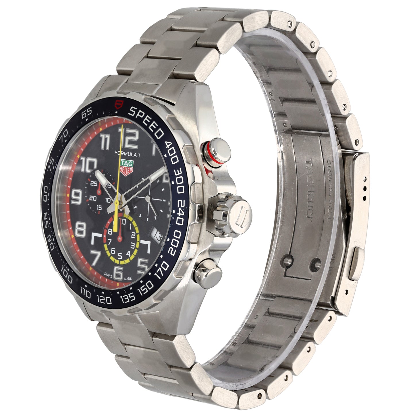 Tag Heuer Formula 1 Red Bull Racing CAZ101AL-0 43mm Stainless Steel Watch