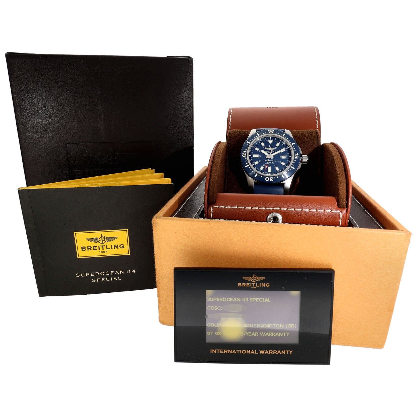 Breitling Superocean Y17393 44mm Stainless Steel Watch