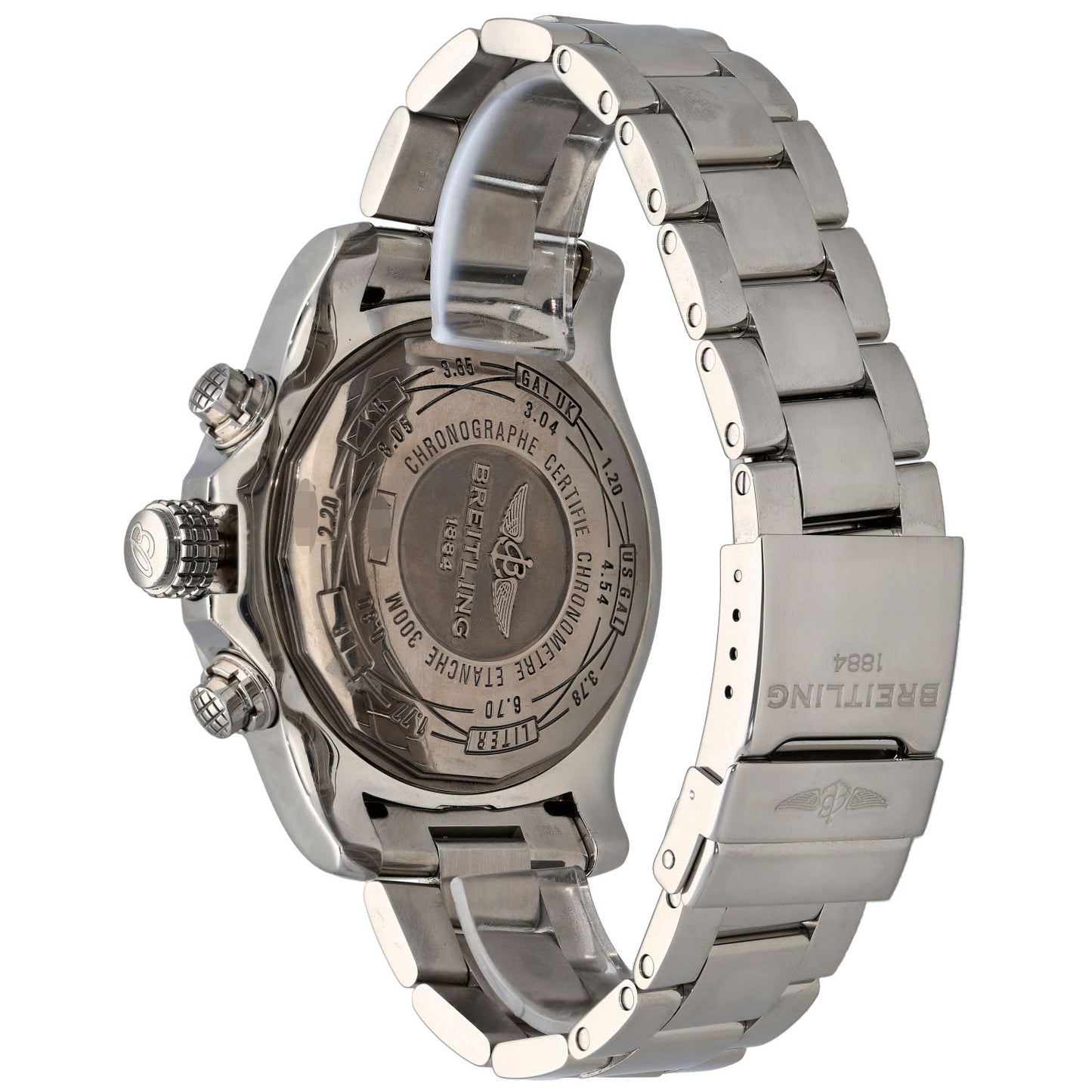 Breitling Super Avenger II A13371 48mm Stainless Steel Watch