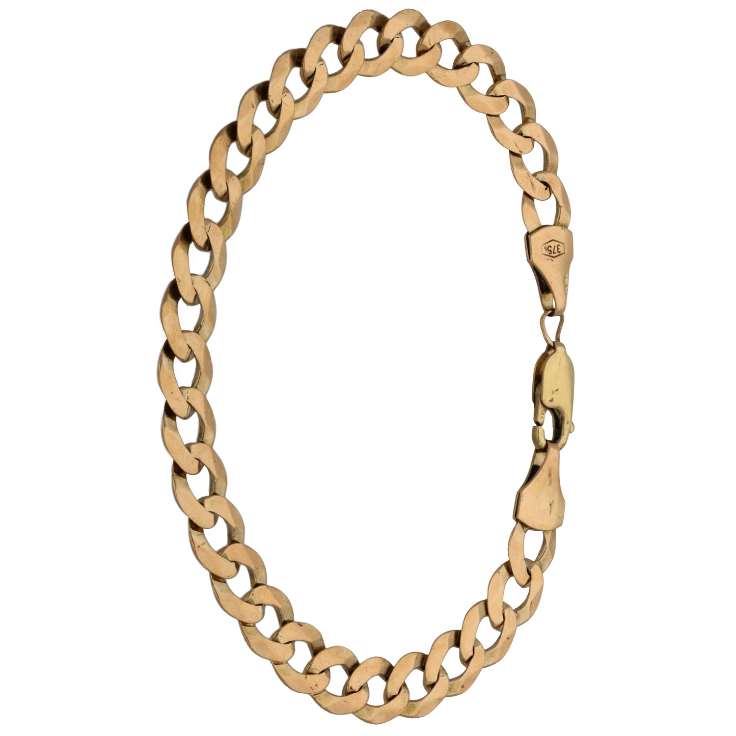 9ct Gold Curb Bracelet