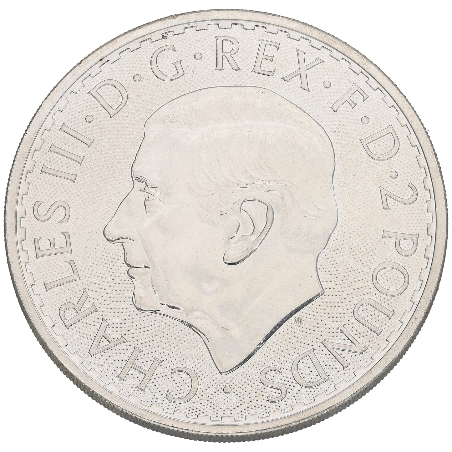 Fine Silver King Charles III 1 OZ Britannia Coin 2025