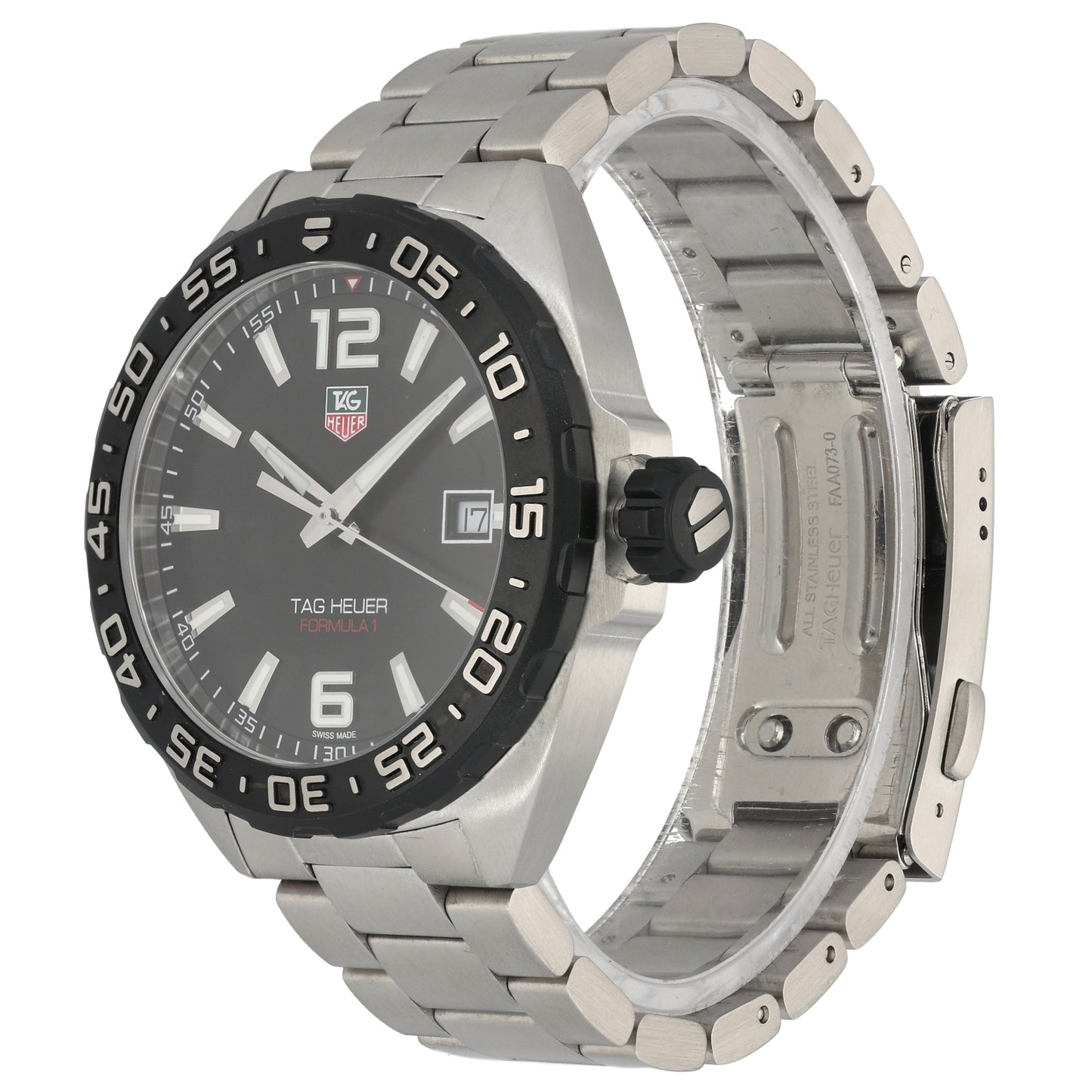 Tag Heuer Formula 1 WAZ1110 41mm Stainless Steel Watch