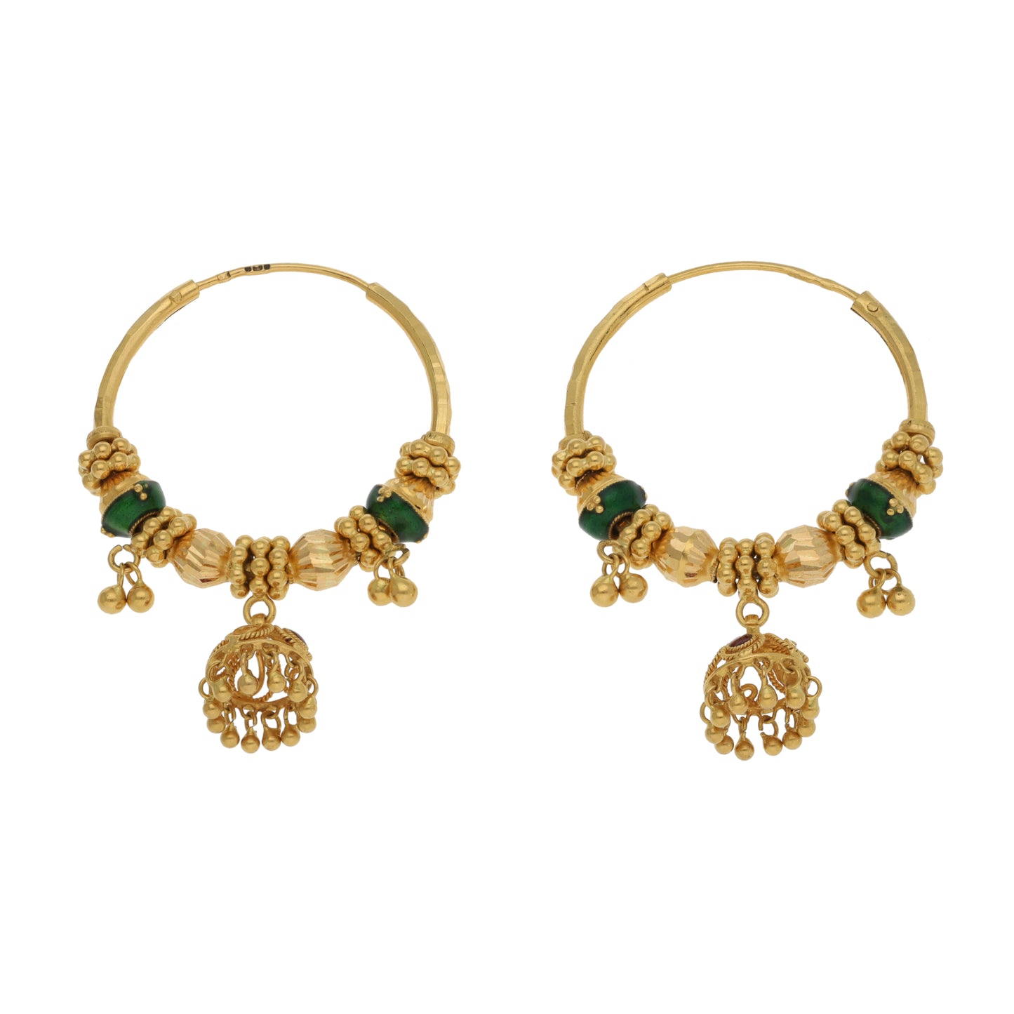 22ct Gold Hoop Earrings