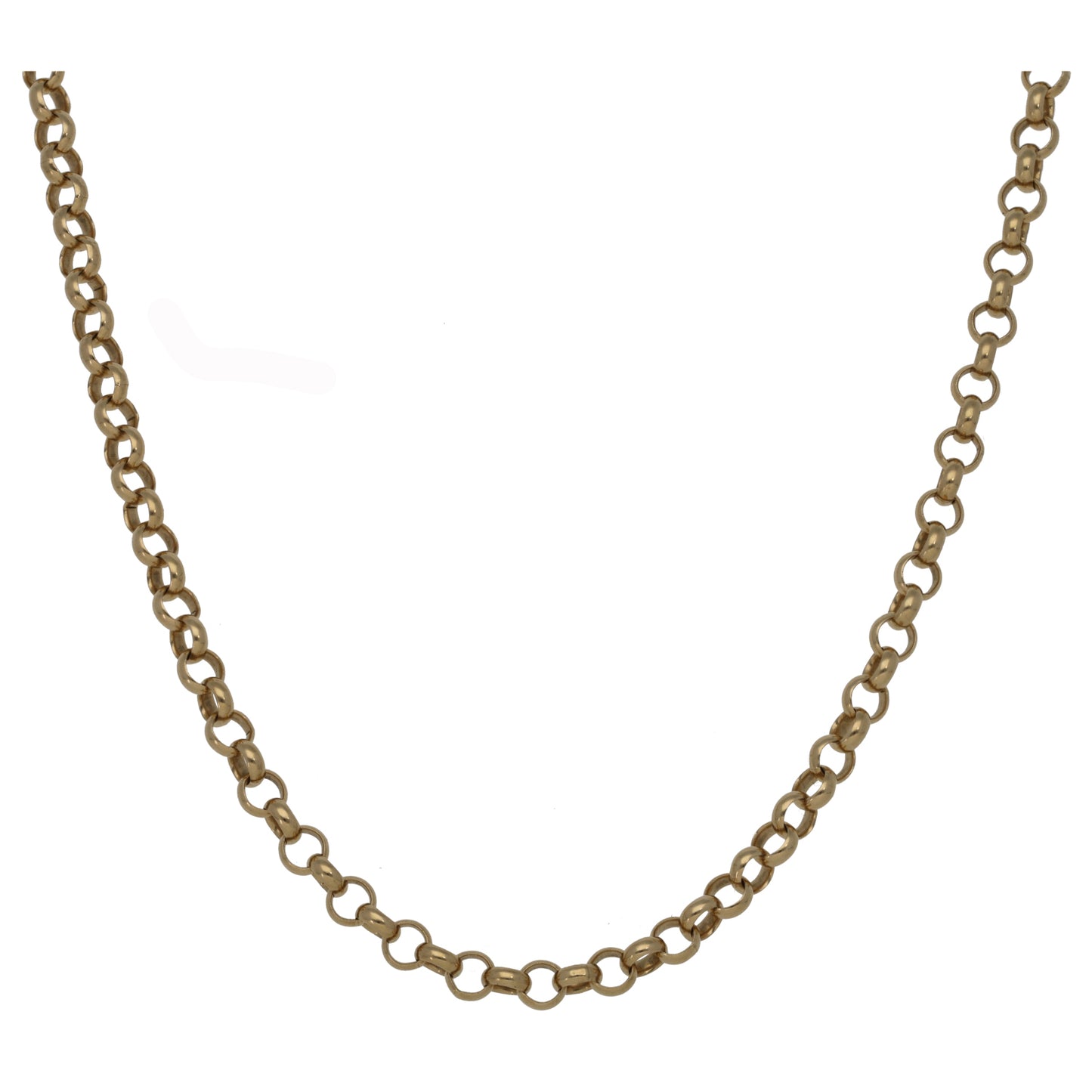 9ct Gold Belcher Chain 24"