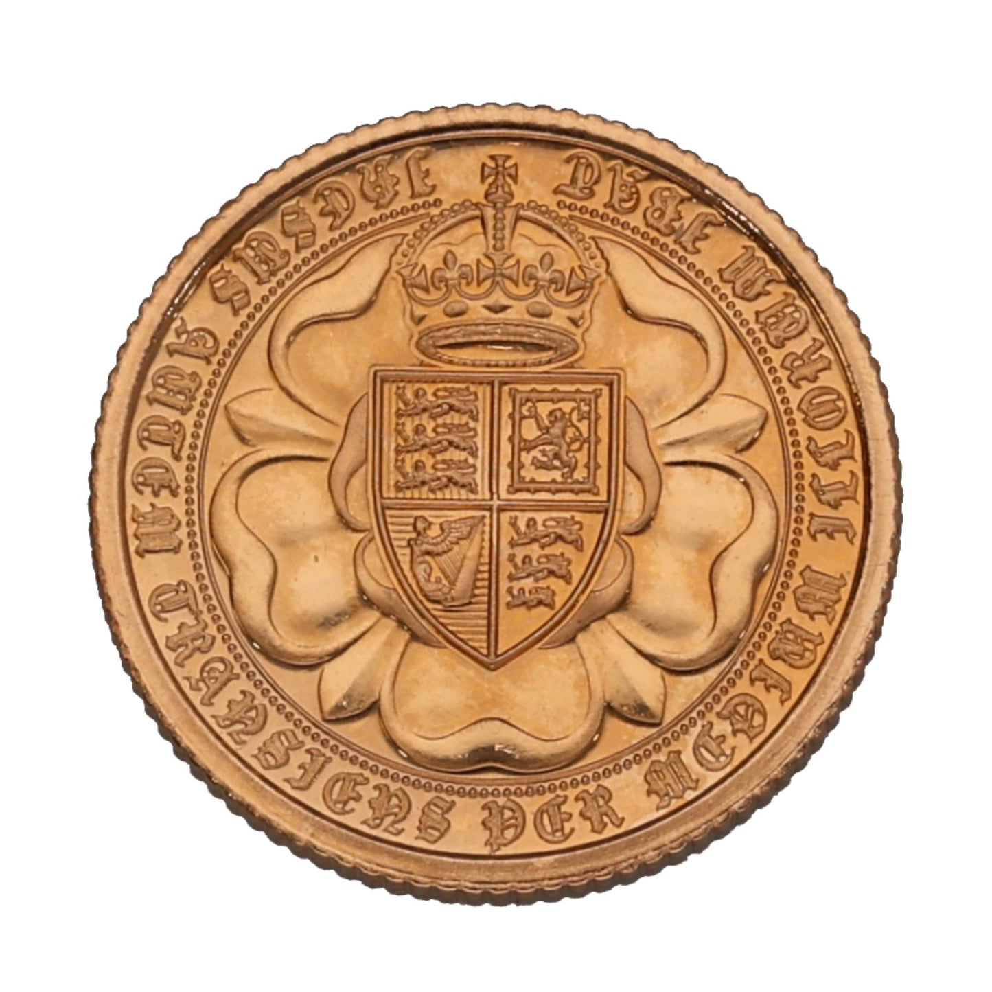 22ct Gold King Charles III Quarter Sovereign Coin 2024