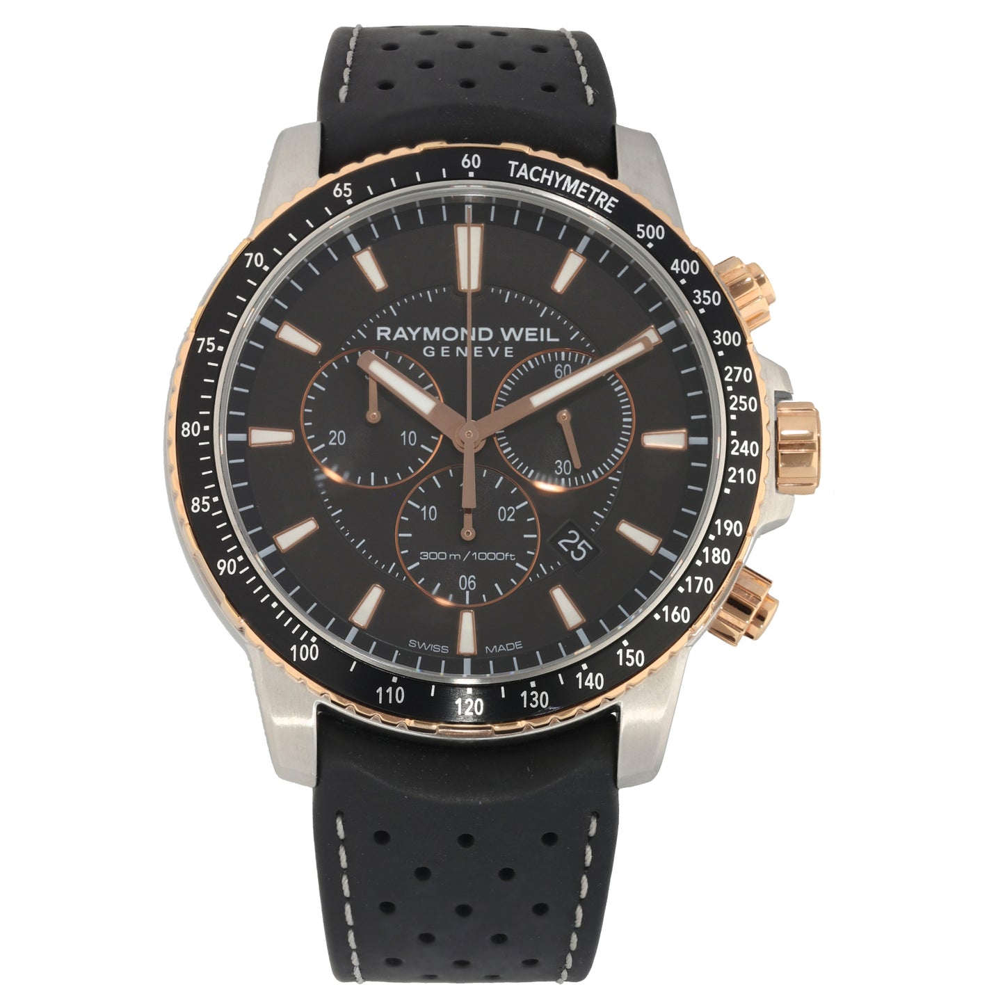 Raymond Weil Tango 8570 43mm Bi-Colour Watch