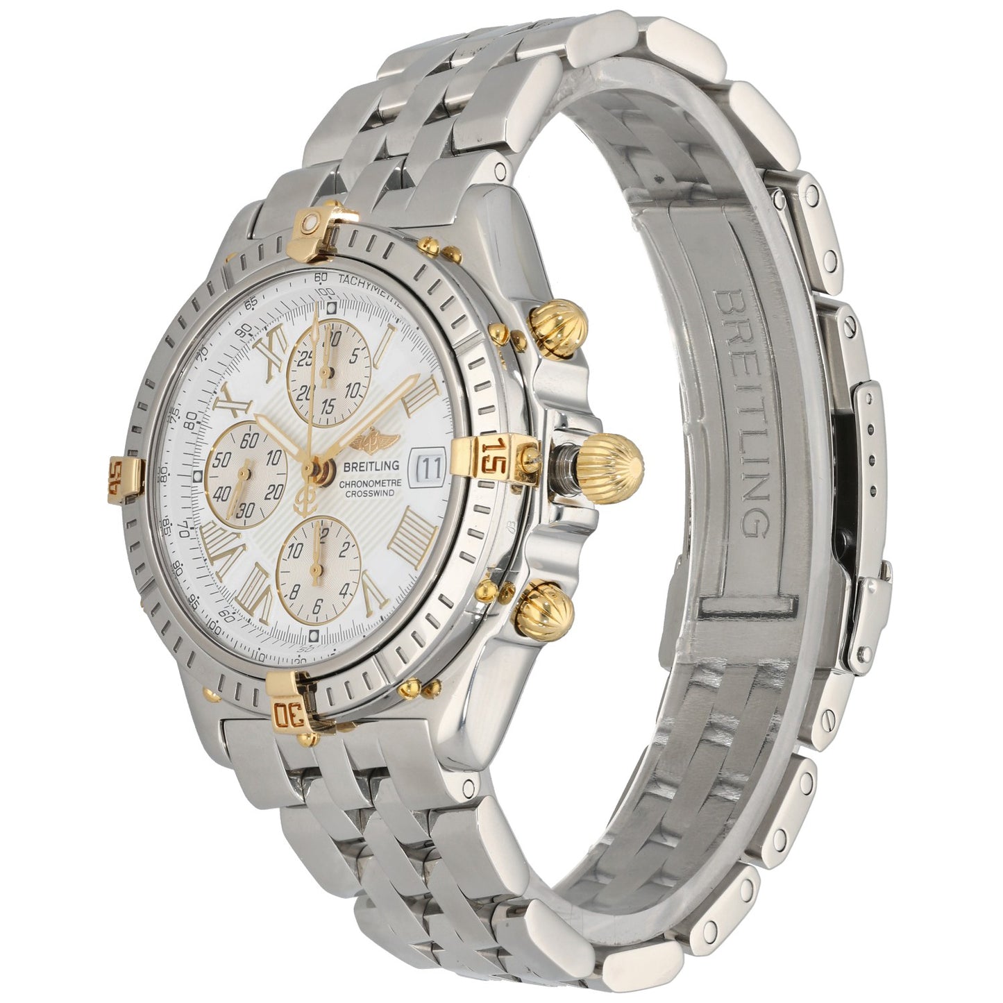 Breitling Crosswind B13355 43mm Bi-Colour Watch