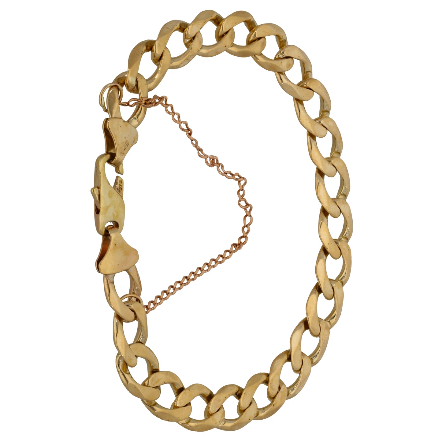 9ct Gold Curb Bracelet