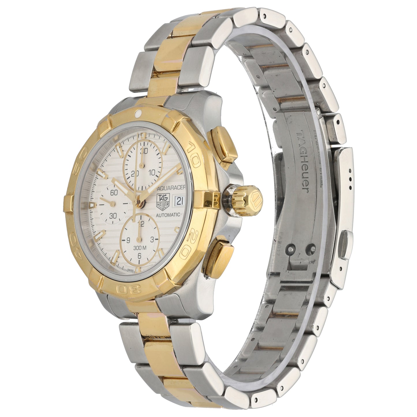 Tag Heuer Aquaracer CAP2120 44mm Bi-Colour Watch