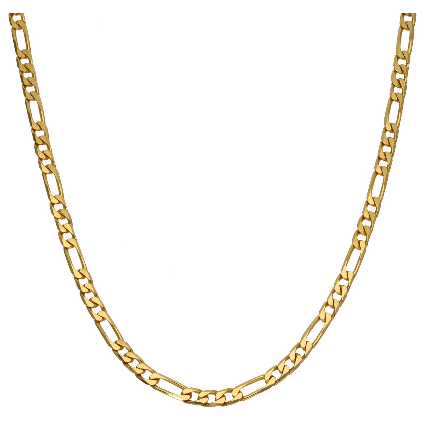 9ct Gold Figaro Chain 16"