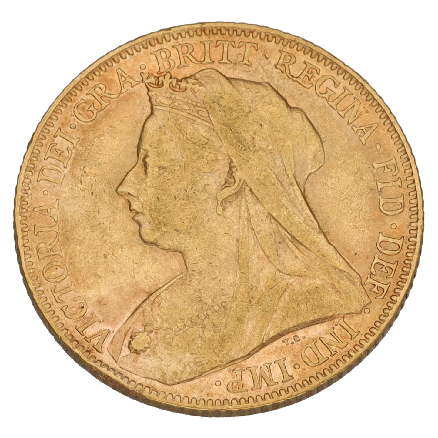 22ct Gold Queen Victoria Full Sovereign Coin 1899