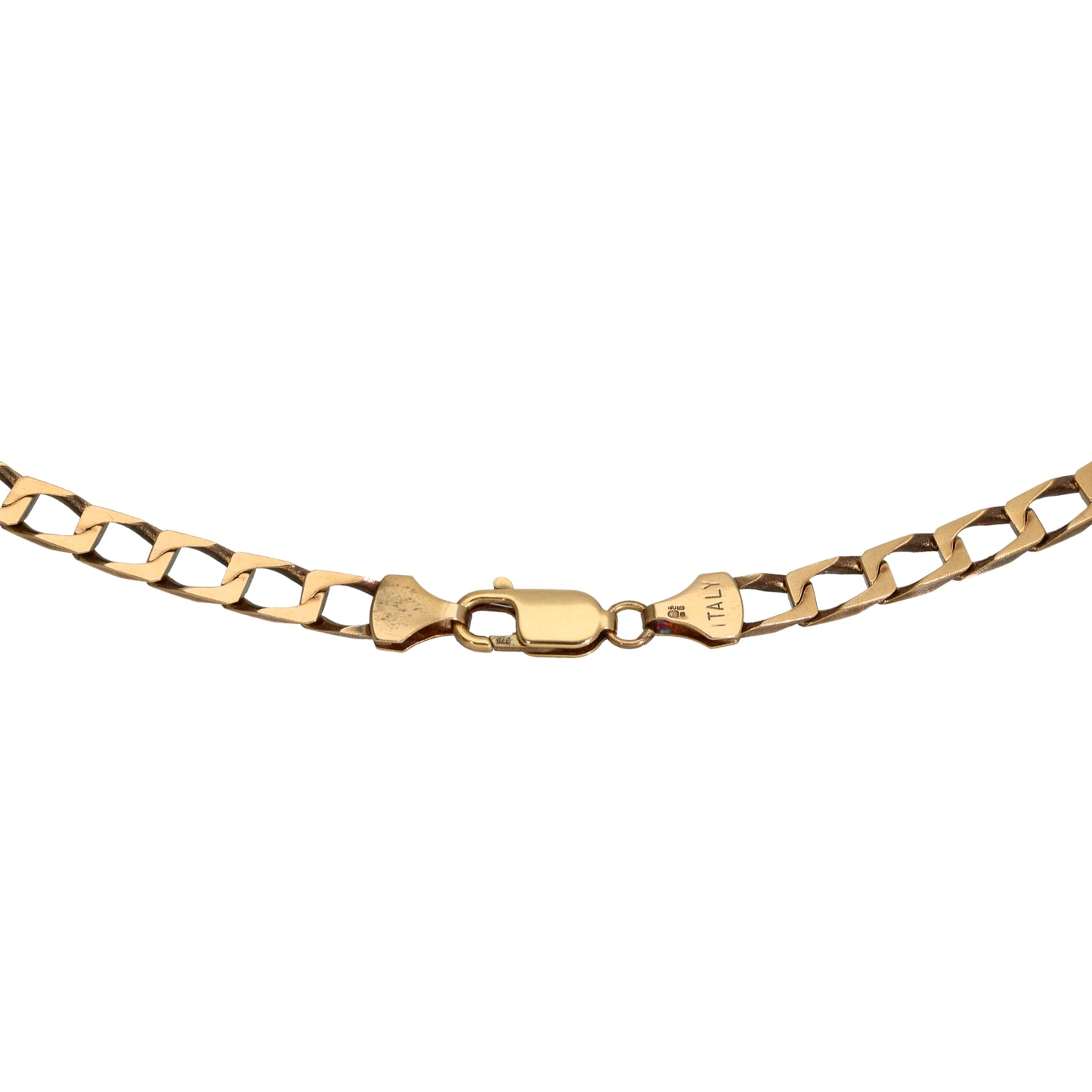 9ct Gold Curb Chain 20"
